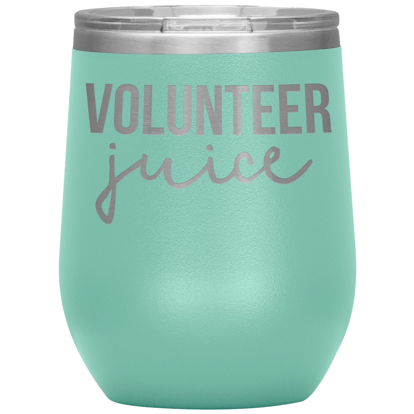 Tumbler de vinho voluntário, presentes de voluntários, Taça de vinho de viagem, presentes de aniversário para homens e mulheres