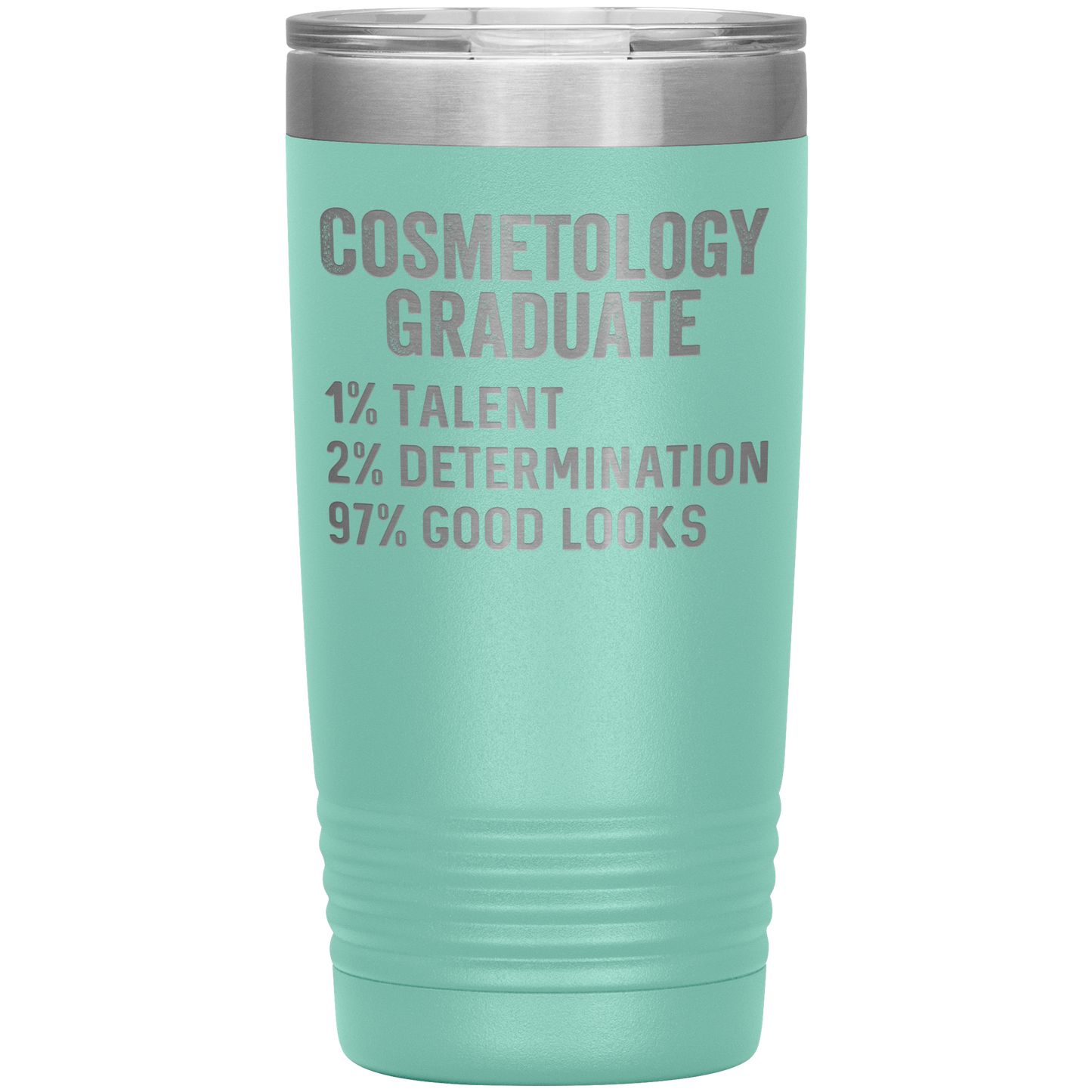 Cosmetology Graduate Tumbler, Funny Cosmetologist Graduation Travel Coffee Mug, Birthday Gifts for Men and Women