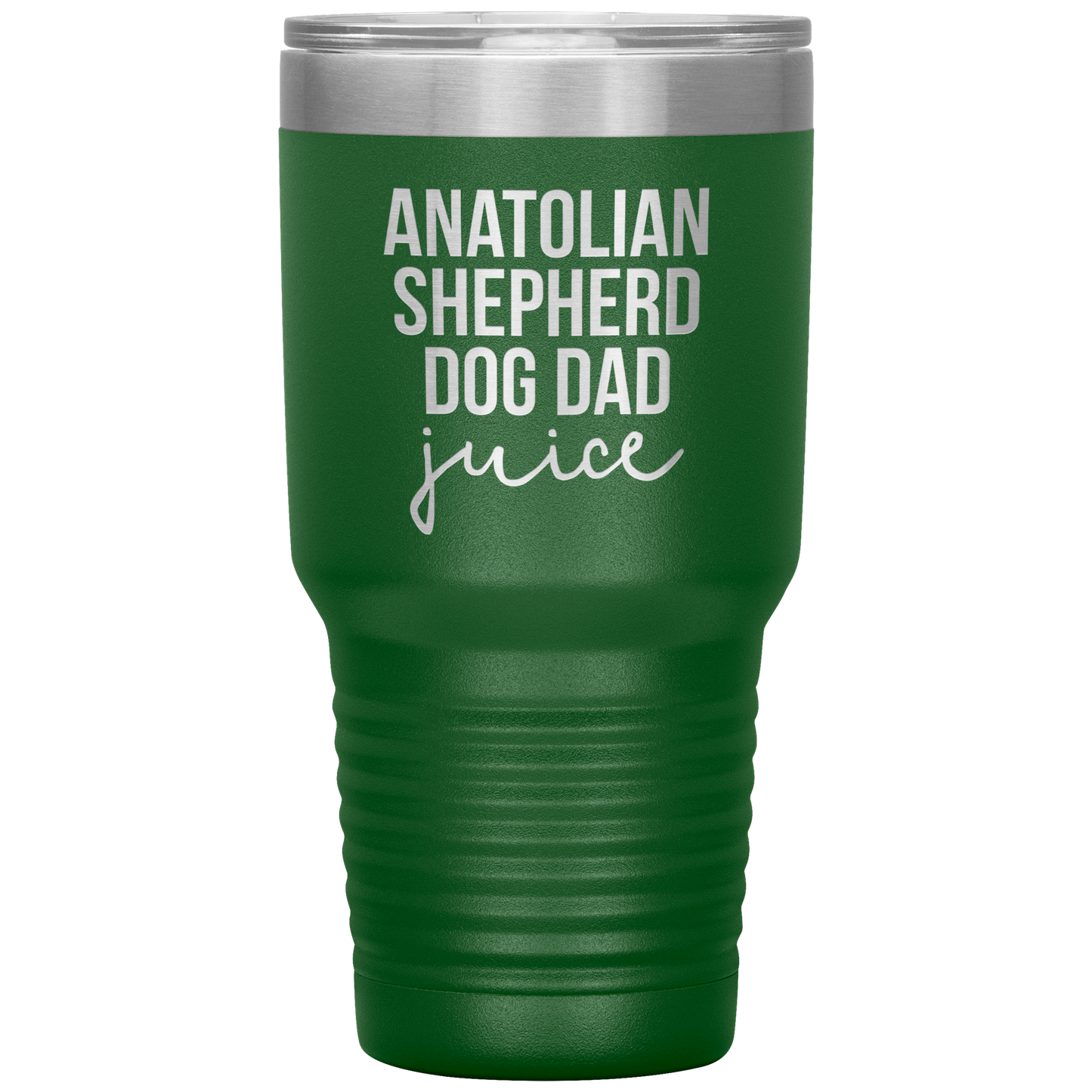 Anatolian Shepherd Dog Dad Tumbler, Funny Travel Coffee Mug, Birthday Gifts for Men and Women