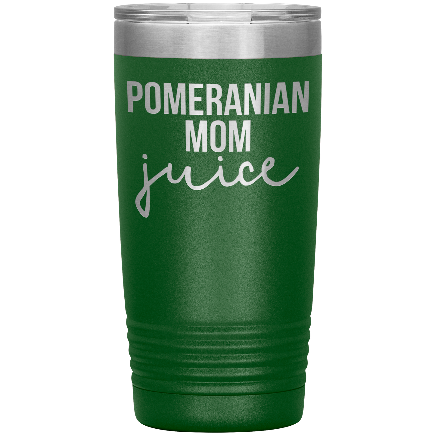 Pomeranian Mom Tumbler, Pomeranian Mom Gifts, Travel Coffee Mug, Cadeaux d’anniversaire pour hommes et femmes