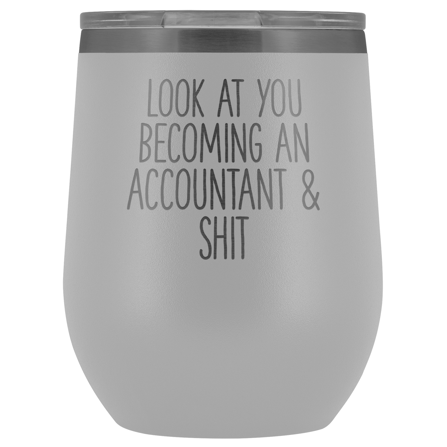 ACCOUNTANT WINE TUMBLER Funny Tax Accountant Gift cpa Maman et Papa Mug Meilleure Coupe d'amis Soeur Birthday Gifts Brother Cup