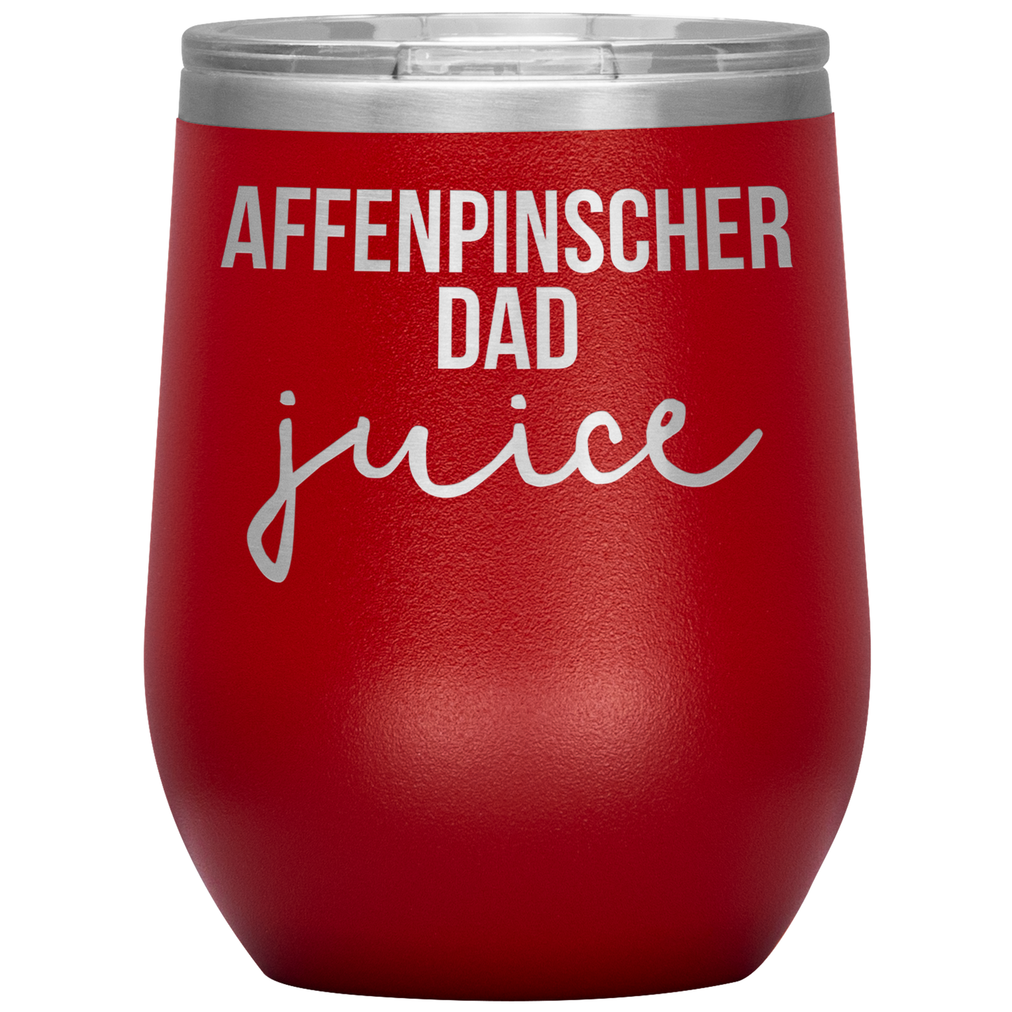 Affenpinscher Dad Wine Tumbler, Funny Travel Wine Cup, Birthday Gifts for Men and Women