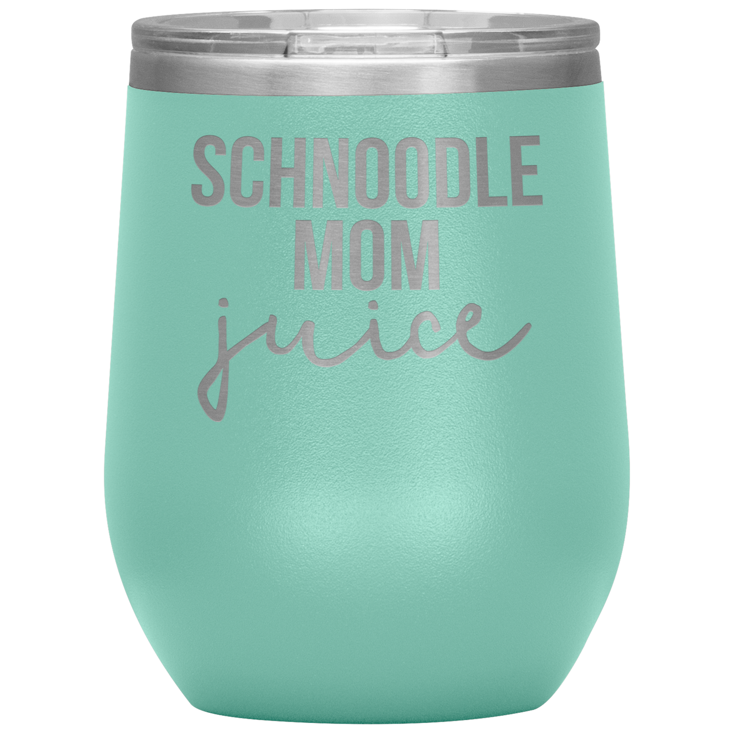 Schnoodle Mom Wine Tumbler, Schnoodle Mom Gifts, Travel Wine Cup, Birthday Gifts for Men and Women