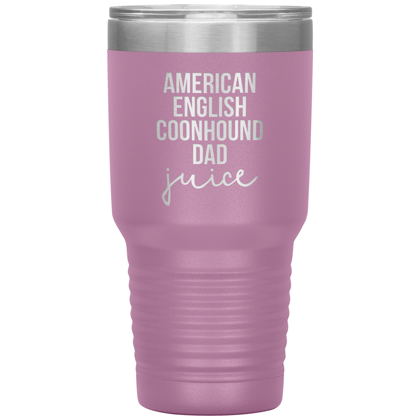 American English Coonhound Dad Tumbler, Funny Travel Coffee Mug, Birthday Gifts for Men and Women