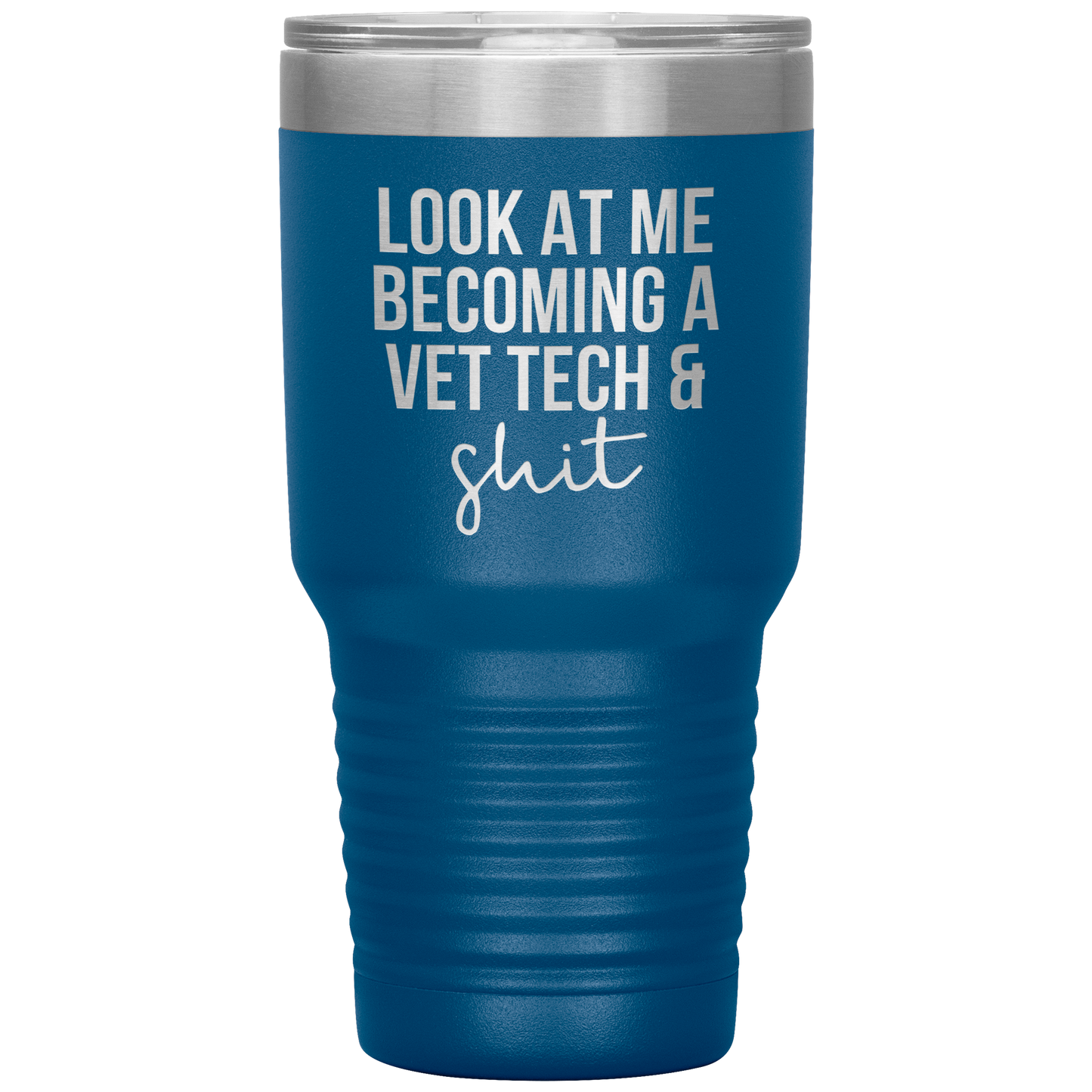 Vet Tech Tumbler, Vet Tech Gifts, Vet Tech Coffee Mug, Presentes de Aniversário para Homens e Mulheres