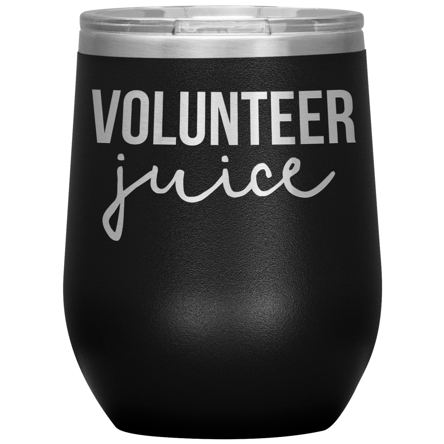 Volunteer Wine Tumbler, Volunteer Gifts, Travel Wine Cup, Birthday Gifts for Men and Women