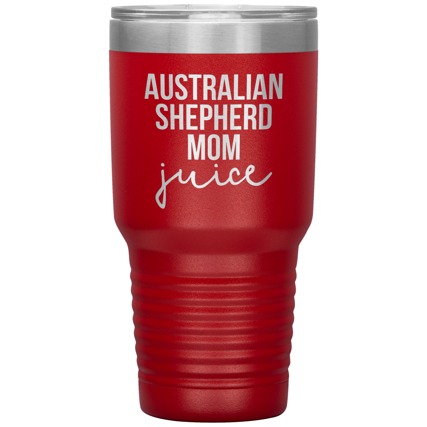 Australian Shepherd Mom Tumbler, Funny Travel Coffee Mug, Birthday Gifts for Men and Women