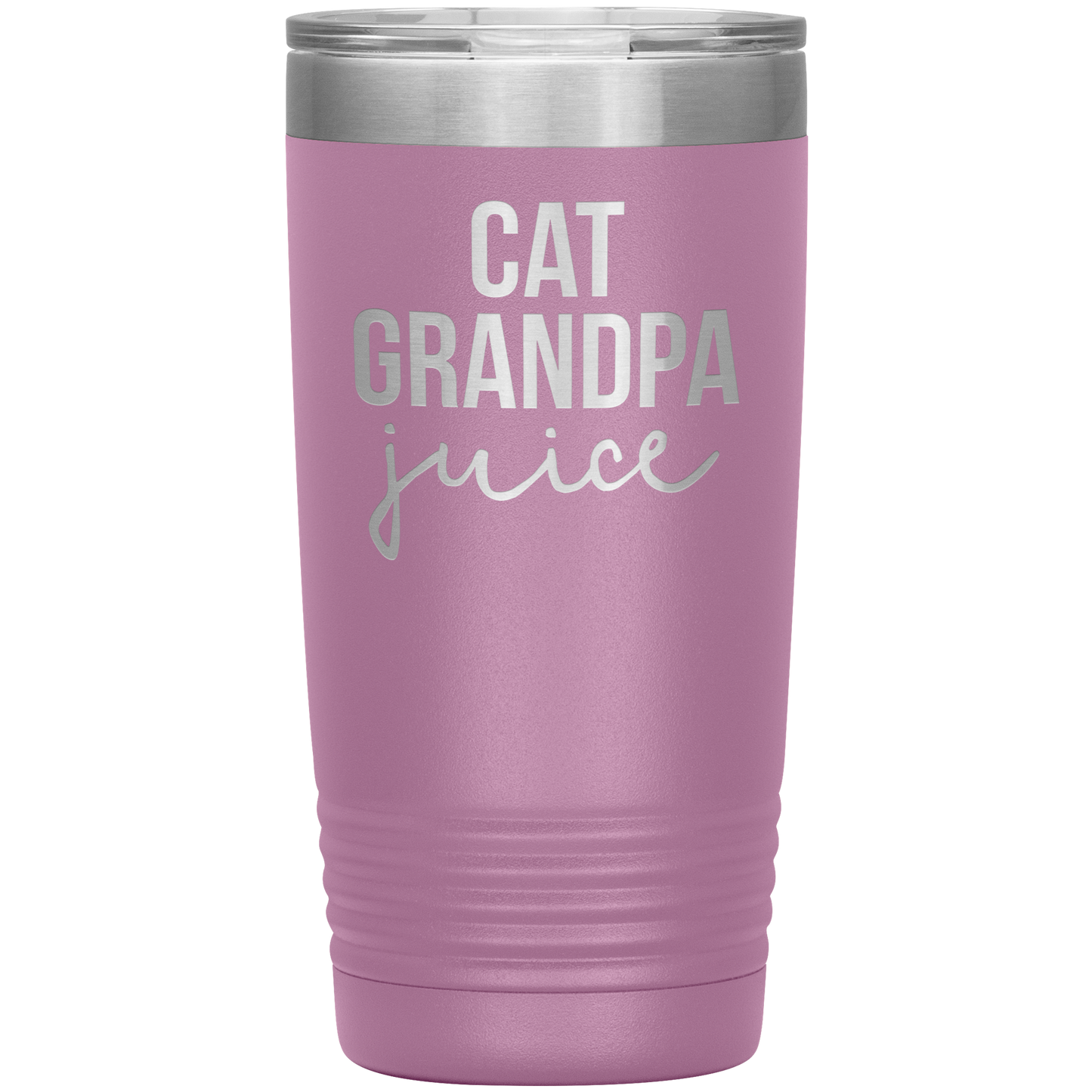 Cat Grandpa Tumbler, Cat Grandpa Gifts, Travel Coffee Mug, Birthday Gifts for Men and Women