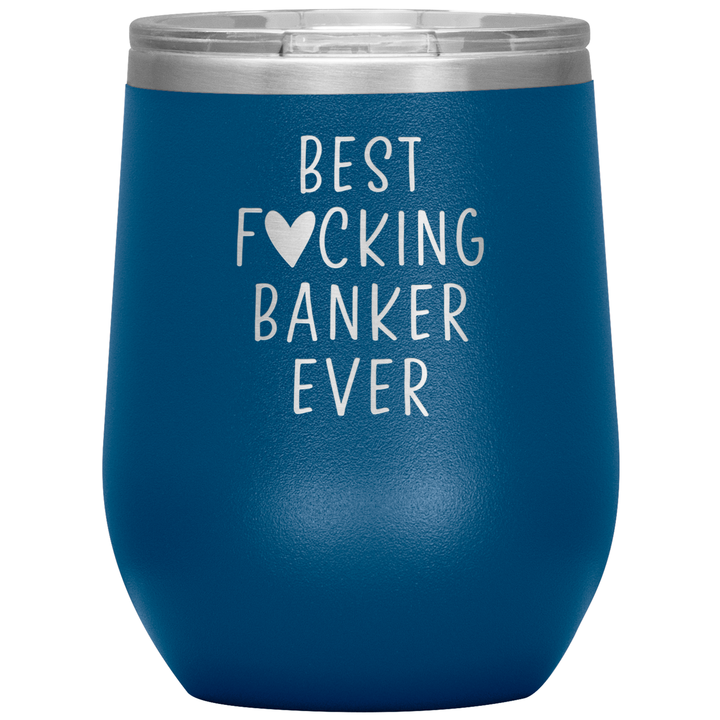 Banker Wine Tumbler, Funny Gifts, Travel Wine Cup, Birthday Gifts for Men and Women