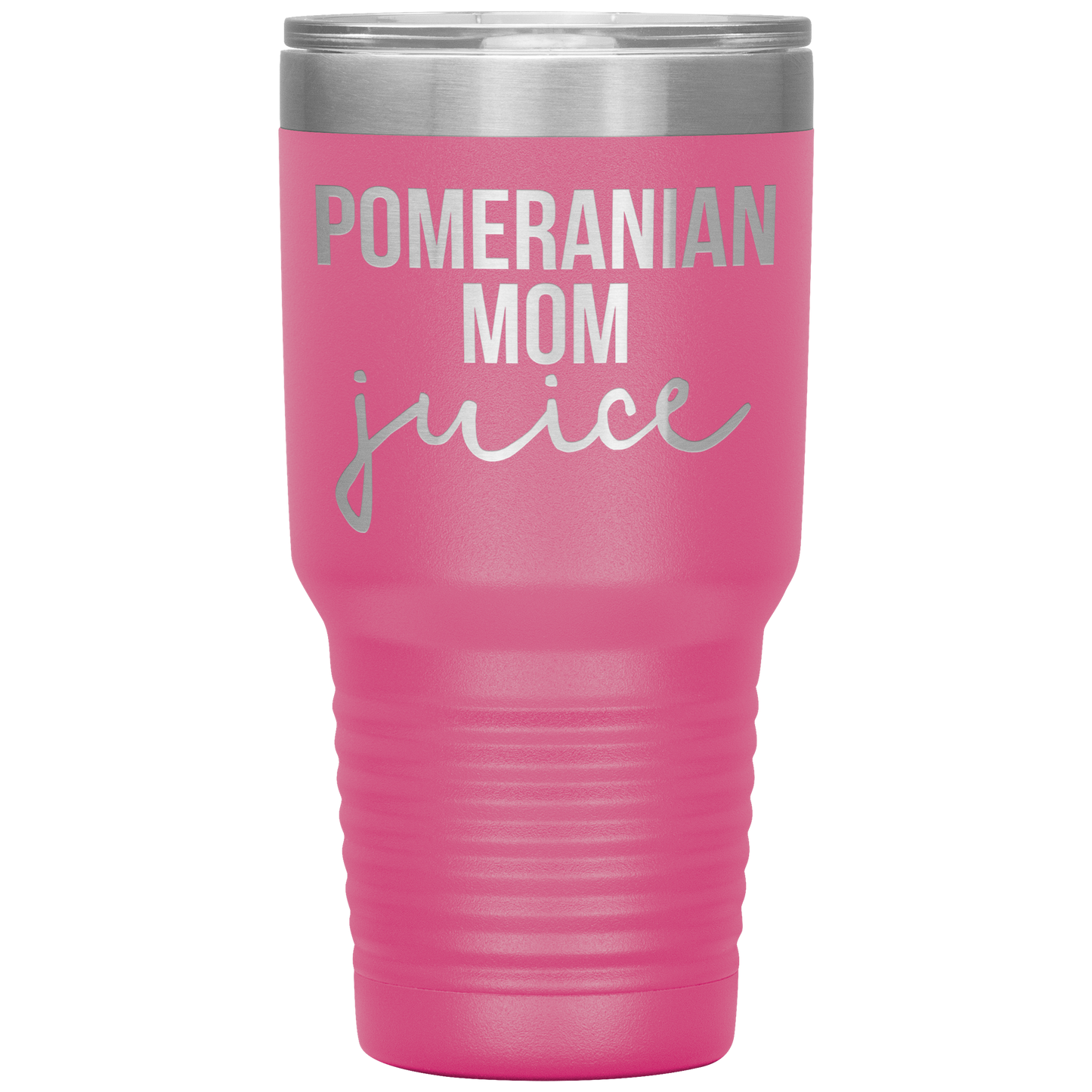 Pomerânia Mãe Tumbler, Presentes de Mãe Pomerânia, Caneca de Café de Viagem, Presentes de Aniversário para Homens e Mulheres