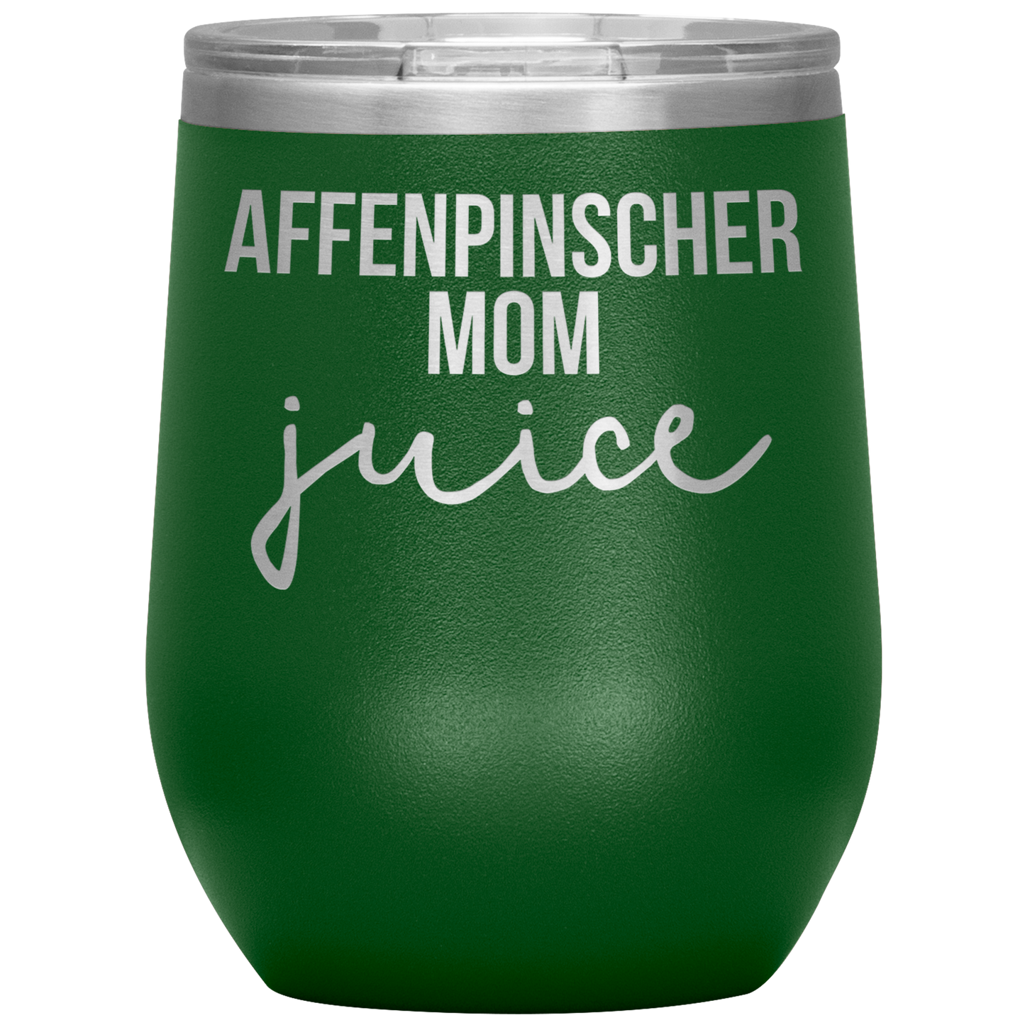 Affenpinscher Mom Wine Tumbler, Funny Travel Wine Cup, Birthday Gifts for Men and Women