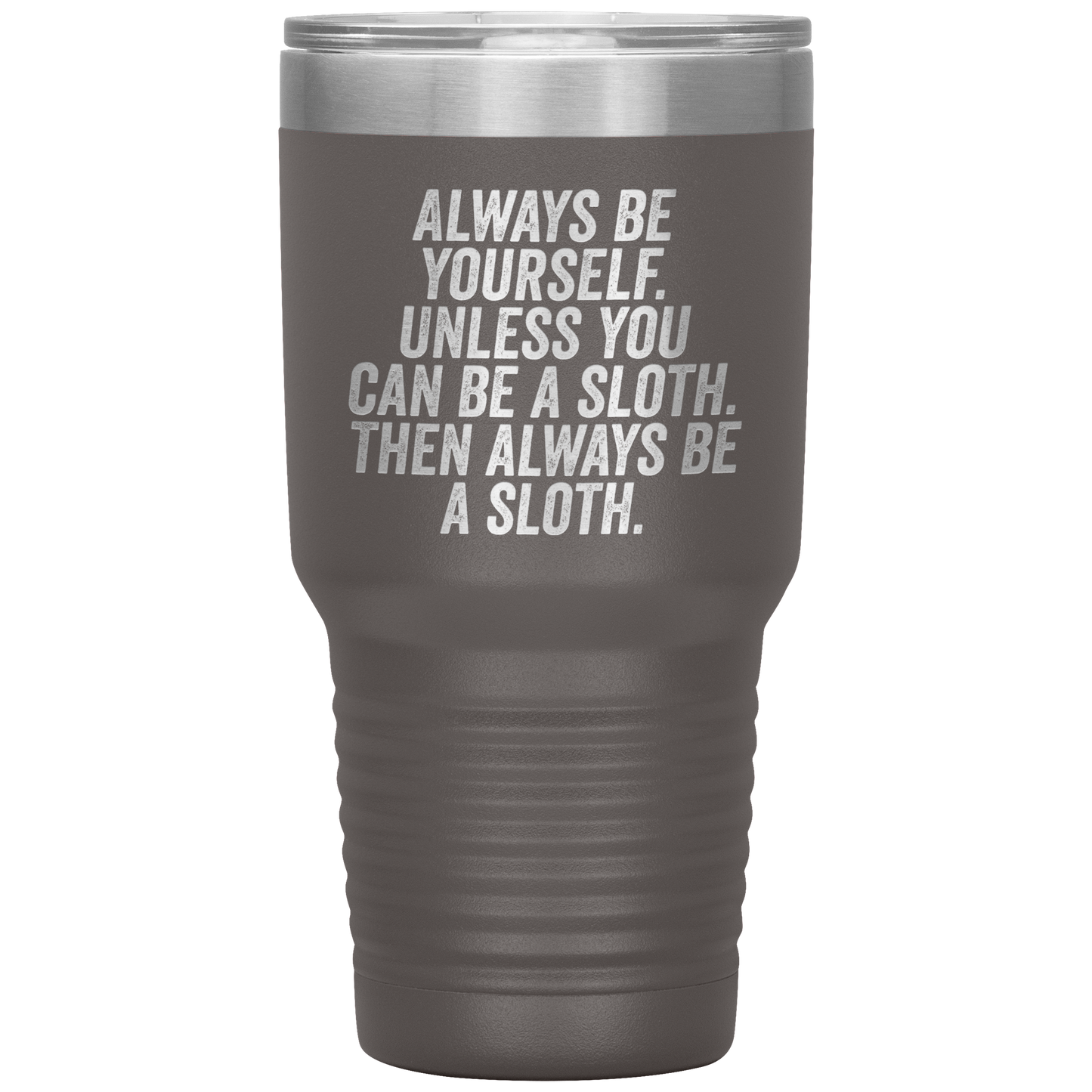 Sloth Tumbler, Sloth Gifts, Travel Coffee Mug, Birthday Gifts for Men and Women