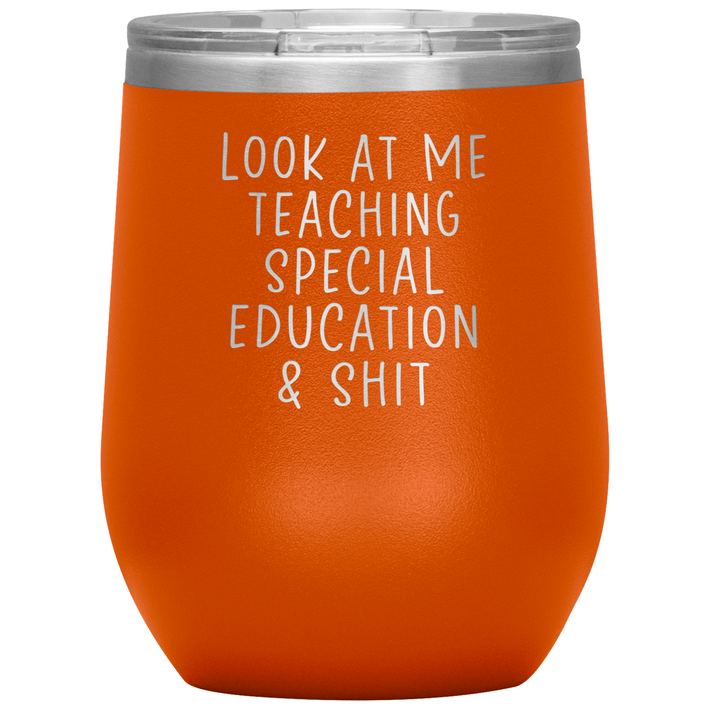 Special Education Teacher Wine Tumbler, Special Education Teacher Gifts, Travel Wine Cup, Birthday Gifts for Men and Women