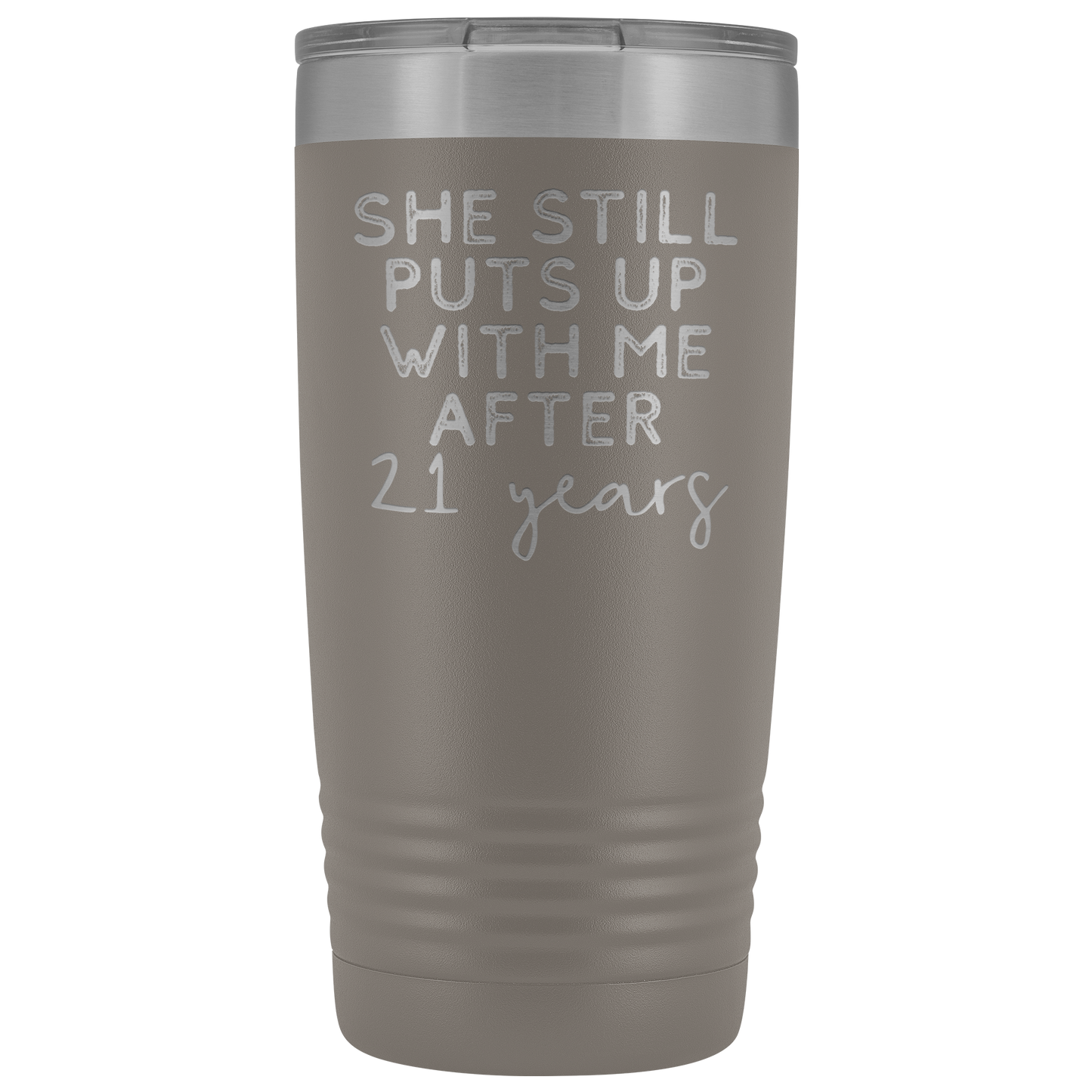 21e anniversaire Gift 21 Year Wedding Anniversary Coffee Mug Funny Husband Tumbler Gifts for Him Anniversary for Men Cup