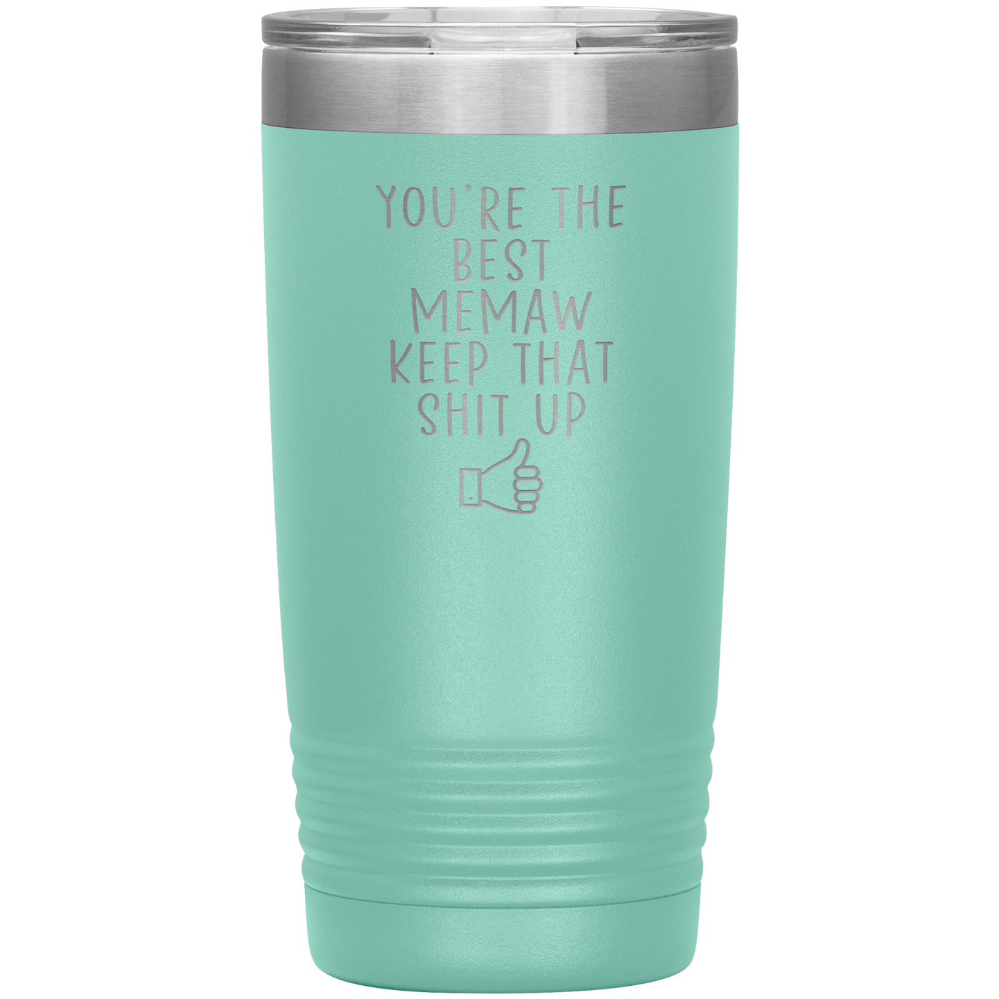 Memaw Tumbler, Memaw Gifts, Travel Coffee Mug, Birthday Gifts for Men and Women