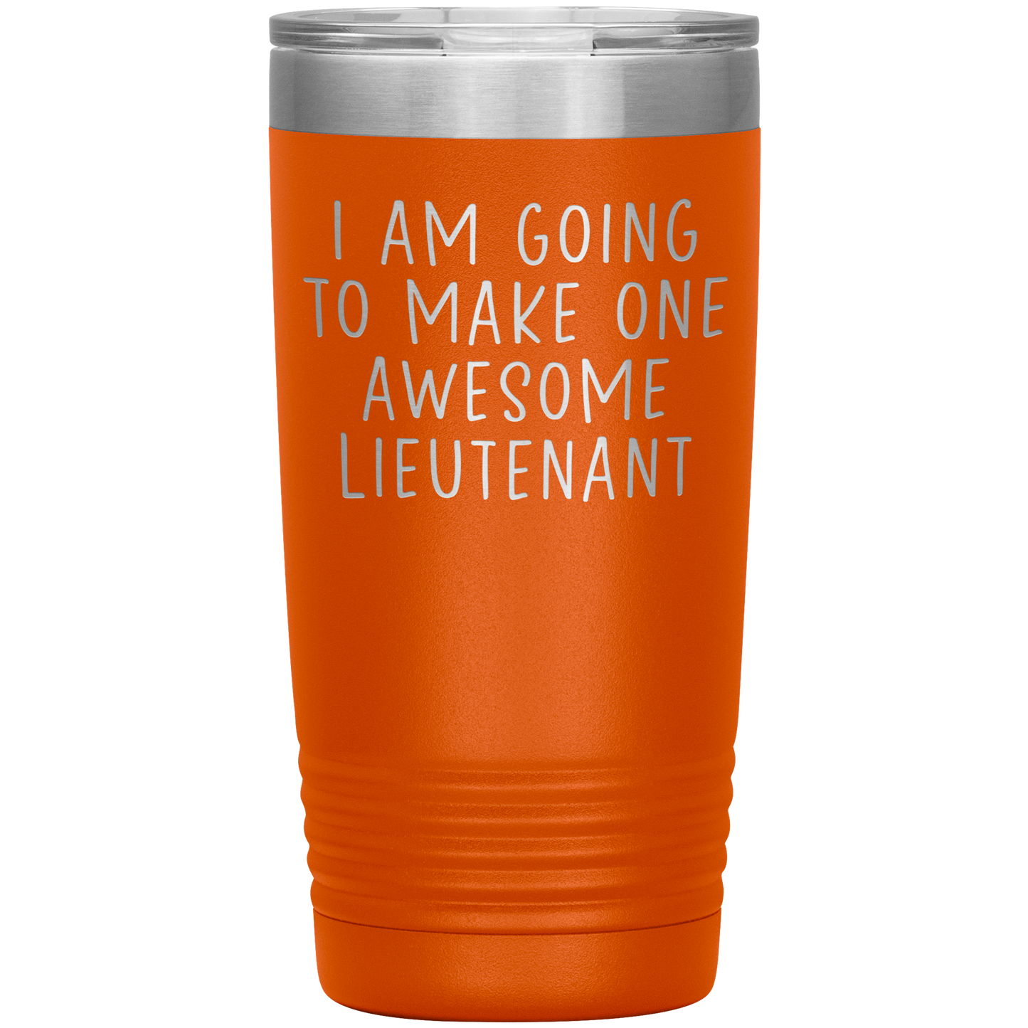 Lieutenant Tumbler, Lieutenant Gifts, Travel Coffee Mug, Birthday Gifts for Men and Women