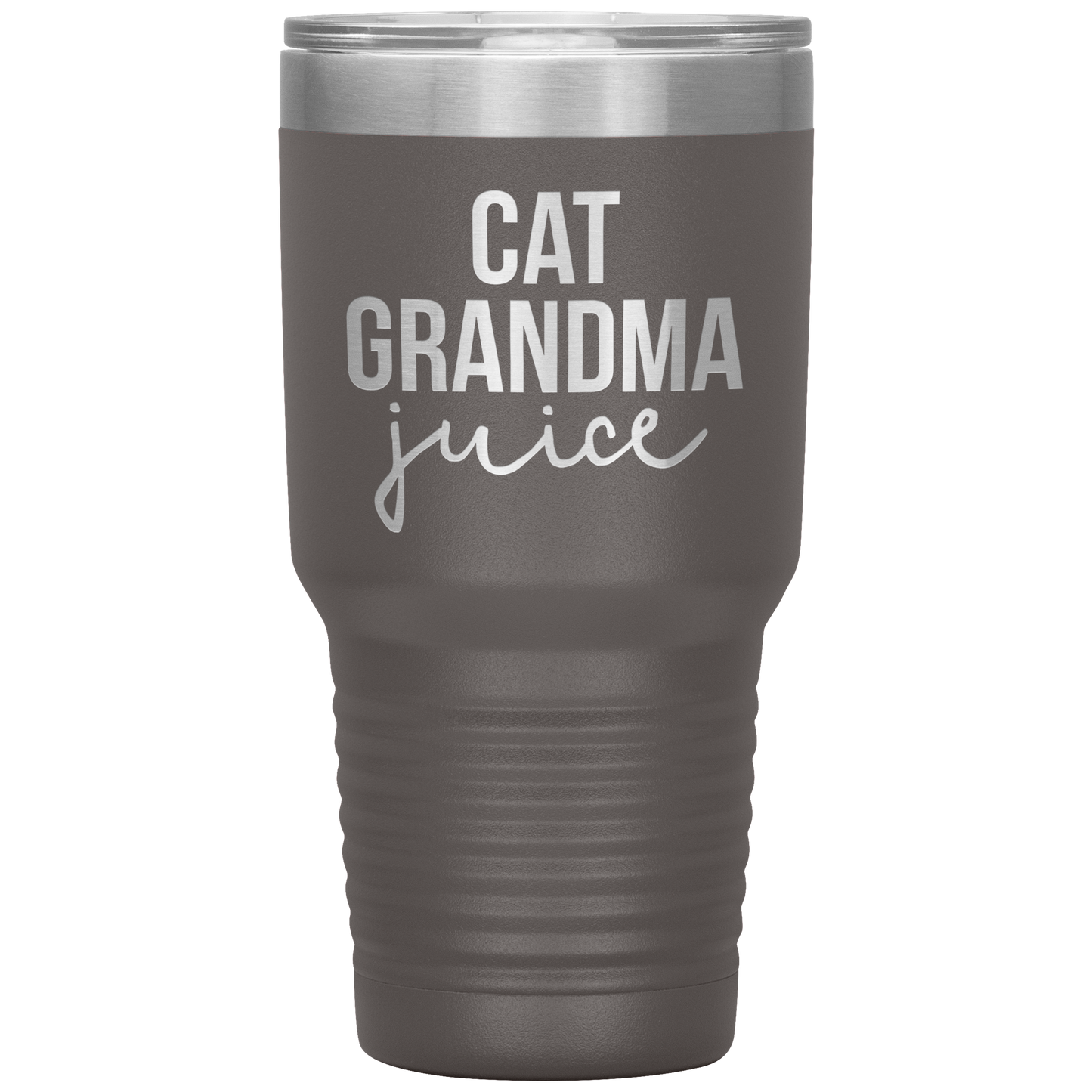 Cat Grandma Tumbler, Cat Grandma Gifts, Travel Coffee Mug, Birthday Gifts for Men and Women