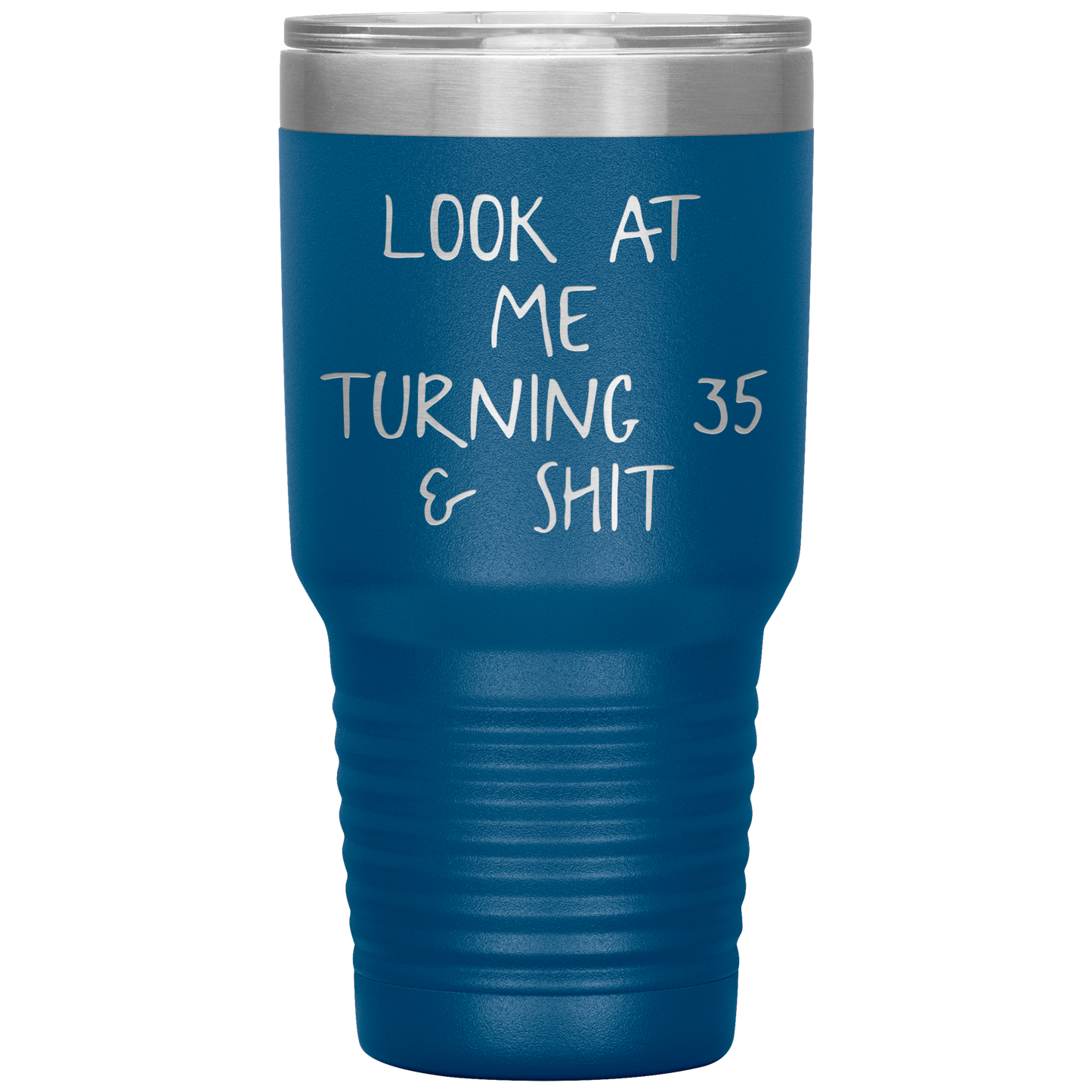 35th Birthday Tumbler, 35th Birthday Gifts, Travel Coffee Mug, Birthday Gifts for Men and Women