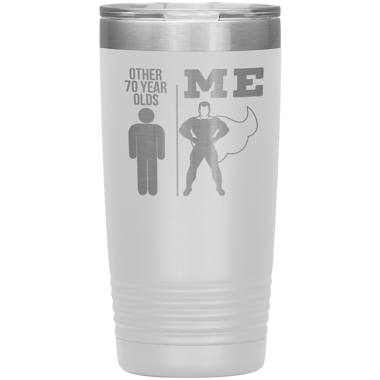 70th Birthday Tumbler, 70th Birthday Gifts, 70th Birthday Coffee Mug, Birthday Gifts for Men and Women