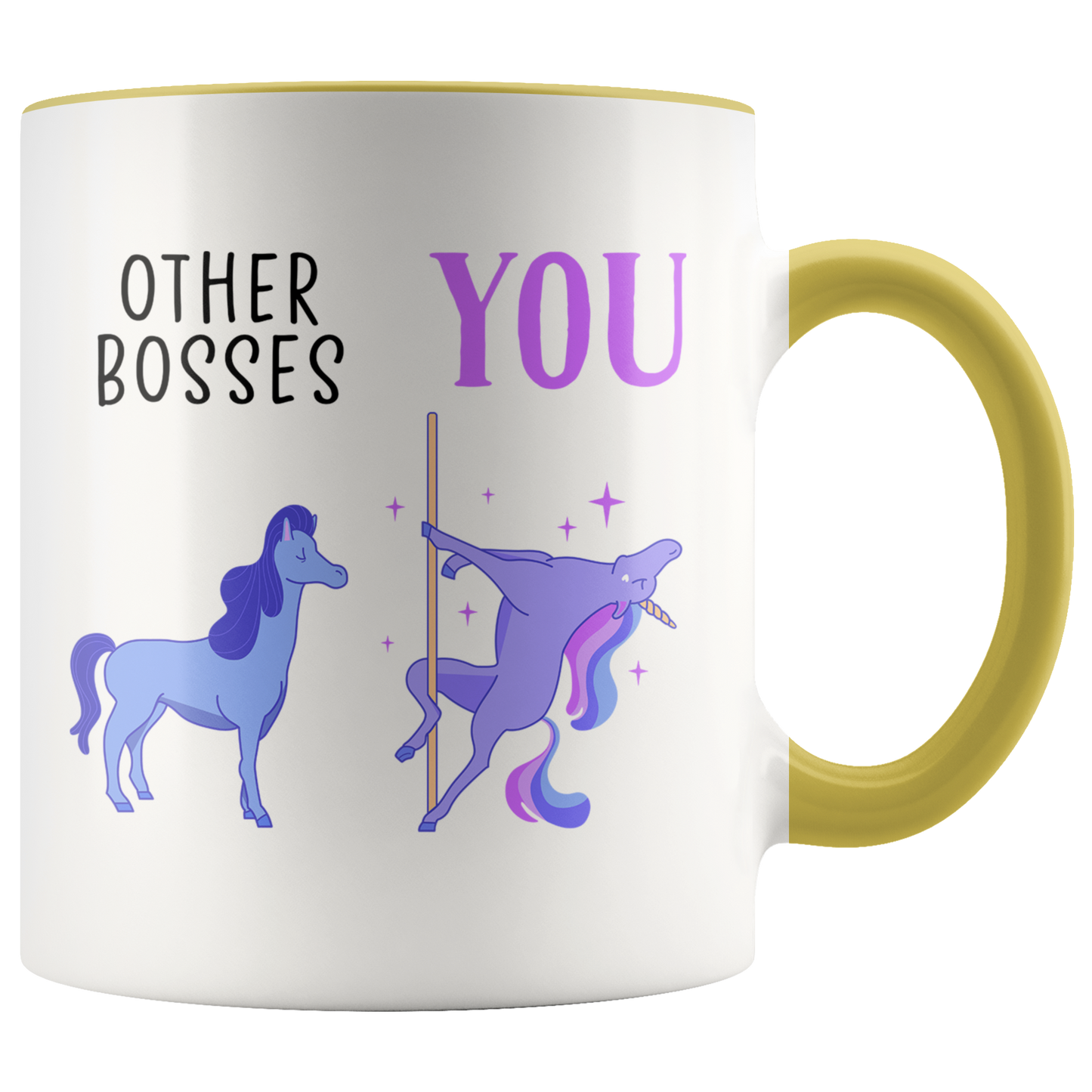 Boss Gifts, Coffee Mug, Two Tone Accent Cup, Birthday Gift for Men and Women