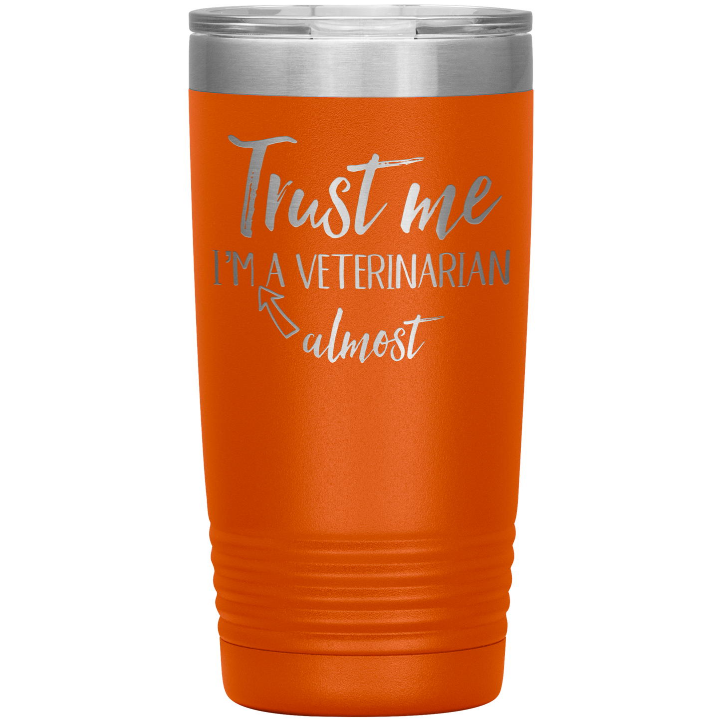 Presentes de estudantes da escola veterinária, caneca de café de pós-graduação da escola veterinária, tumbler de formatura, presentes de aniversário de Collie para homens e mulheres