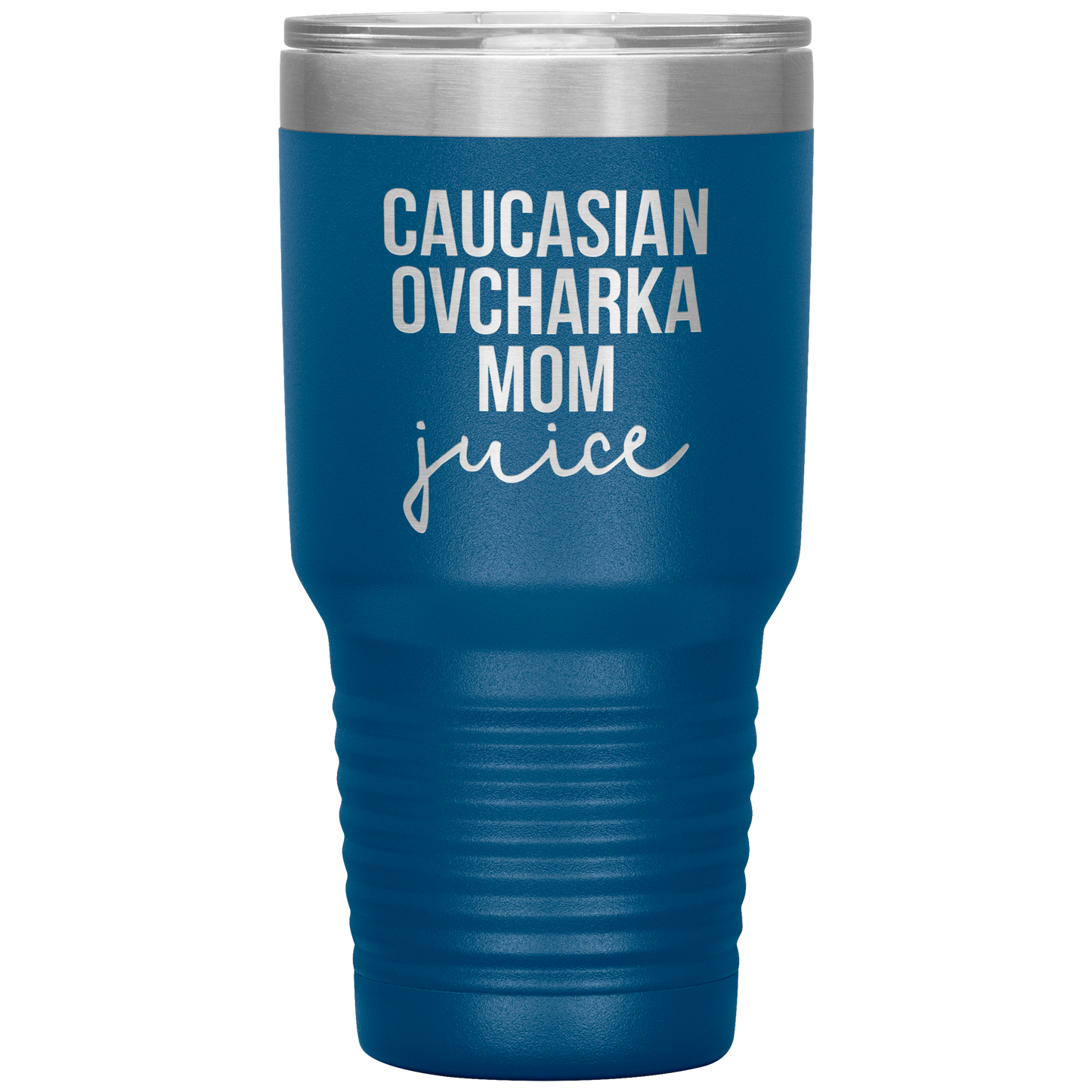 Caucasian Ovcharka Mom Tumbler, Caucasian Ovcharka Mom Gifts, Travel Coffee Mug, Birthday Gifts for Men and Women