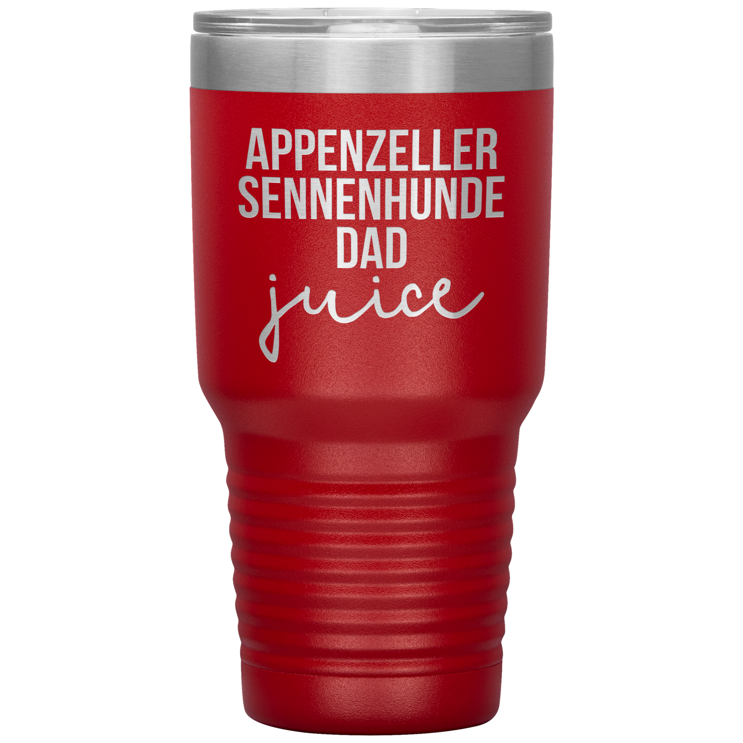 Appenzeller Sennenhunde Dad Tumbler, Funny Travel Coffee Mug, Birthday Gifts for Men and Women