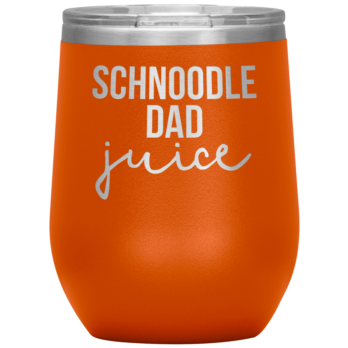 Schnoodle Dad Wine Tumbler, Schnoodle Dad Gifts, Travel Wine Cup, Birthday Gifts for Men and Women