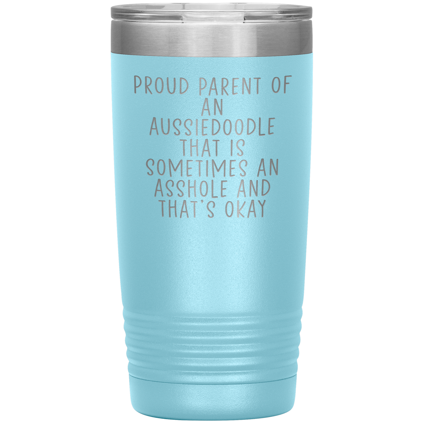 Aussiedoodle Tumbler, Aussiedoodle Dad Gifts, Aussiedoodle Mom Coffee Mug, Birthday Gifts for Men and Women