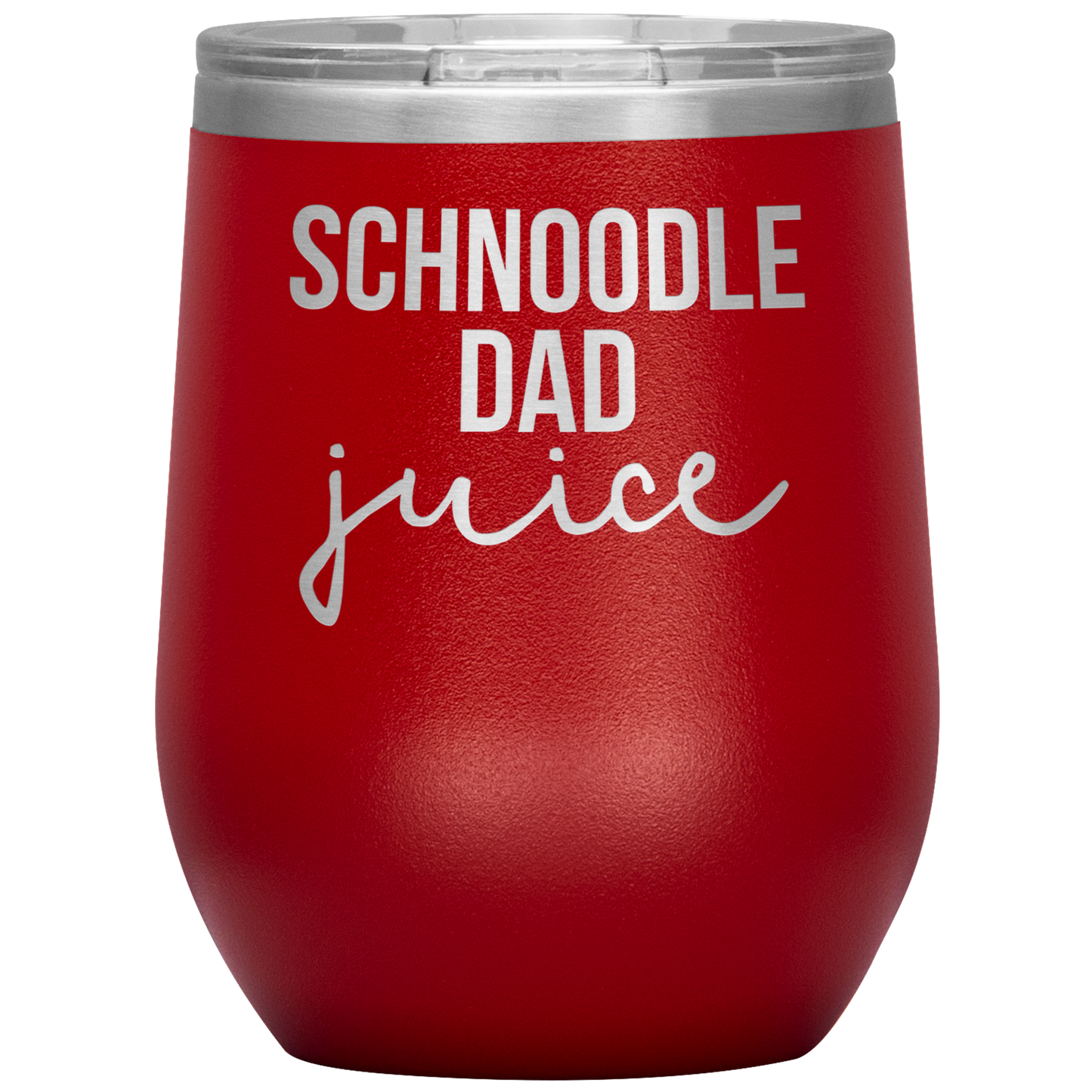 Schnoodle Dad Wine Tumbler, Schnoodle Dad Gifts, Travel Wine Cup, Birthday Gifts for Men and Women