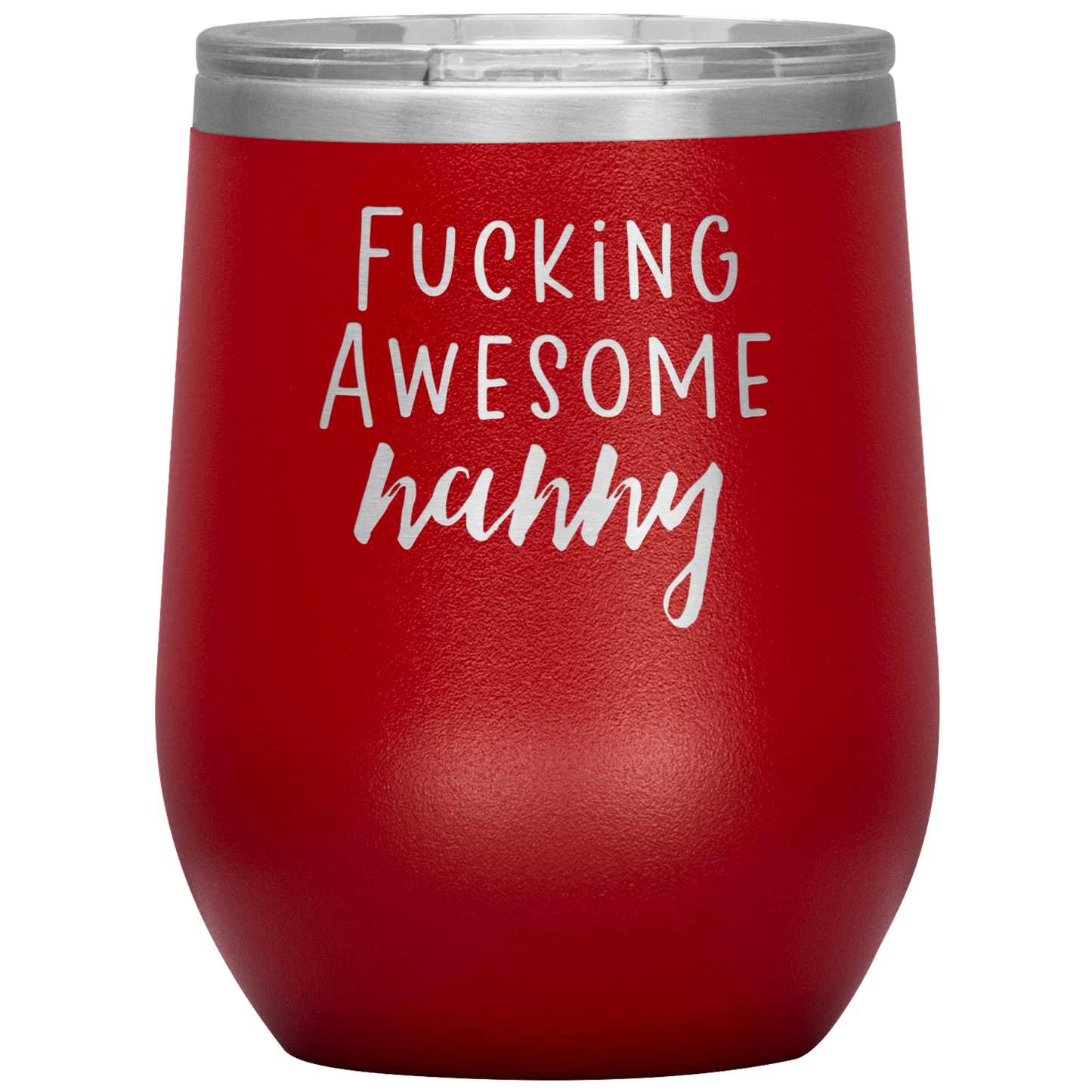 Nanny Wine Tumbler, Nanny Gifts, Travel Wine Cup, Birthday Gifts for Men and Women