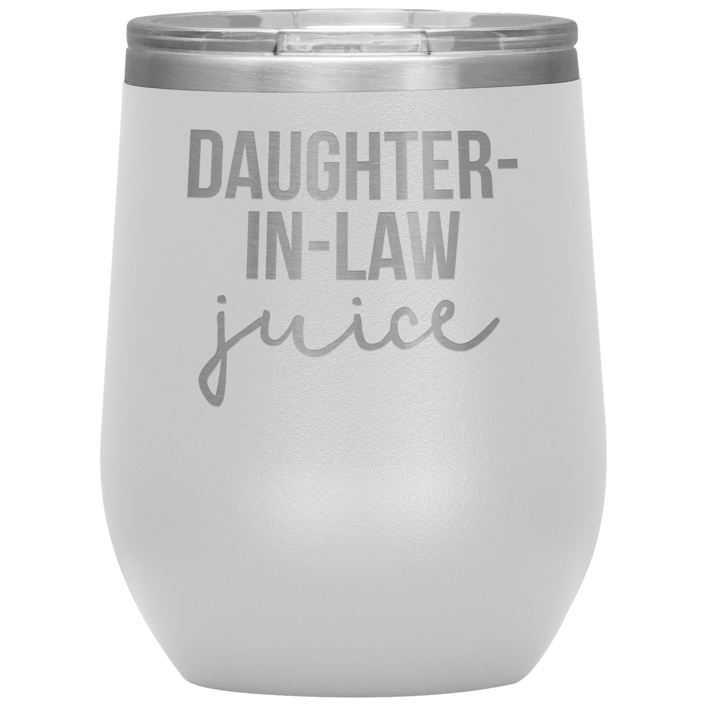 Daughter in Law Wine Tumbler, Daughter in Law Gifts, Travel Wine Cup, Birthday Gifts for Men and Women