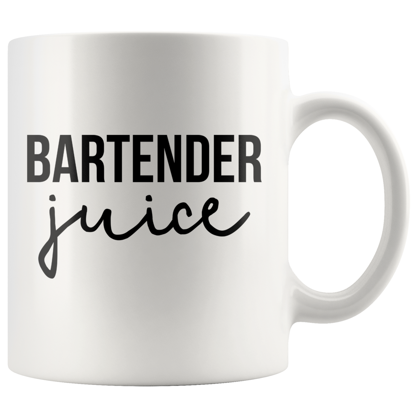 Bartender Gifts, Coffee Mug, Two Tone Accent Cup, Birthday Gift for Men and Women