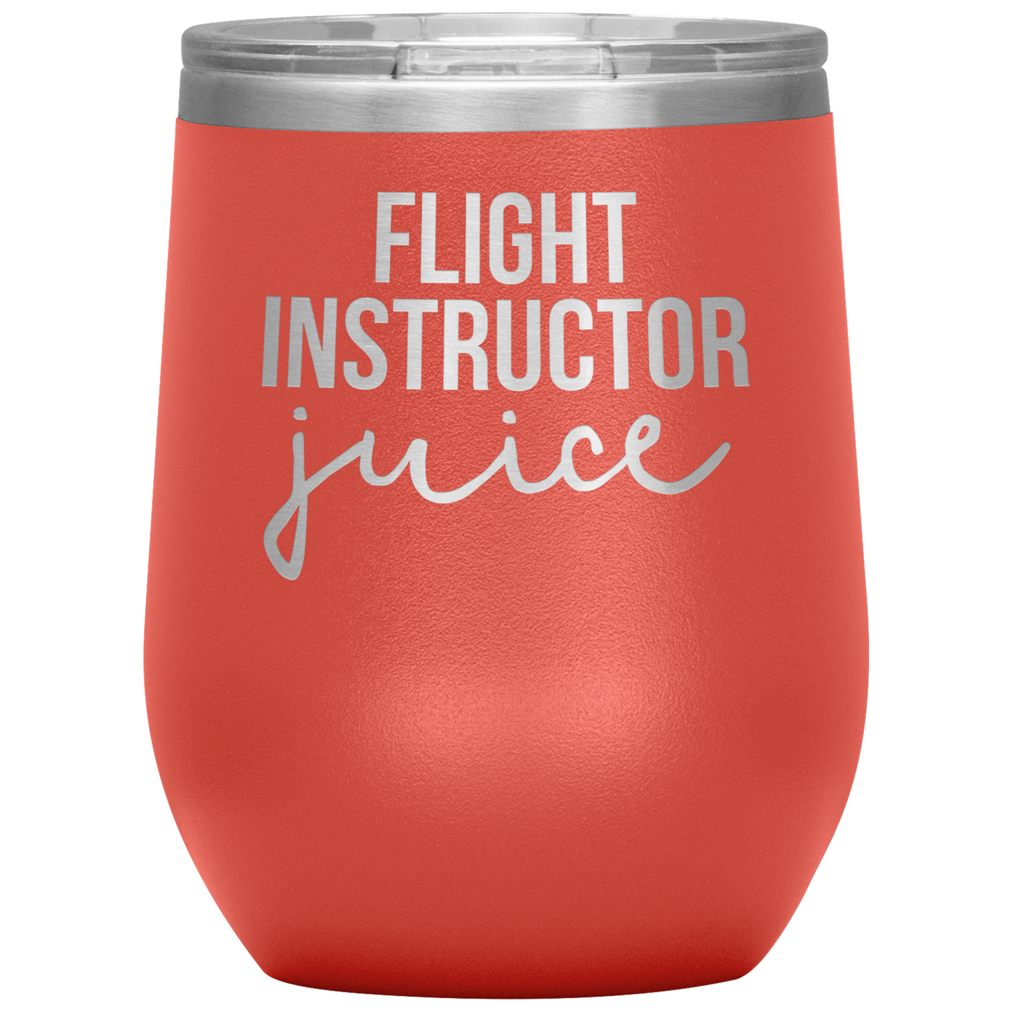 Flight Instructor Wine Tumbler, Flight Instructor Gifts, Travel Wine Cup, Birthday Gifts for Men and Women