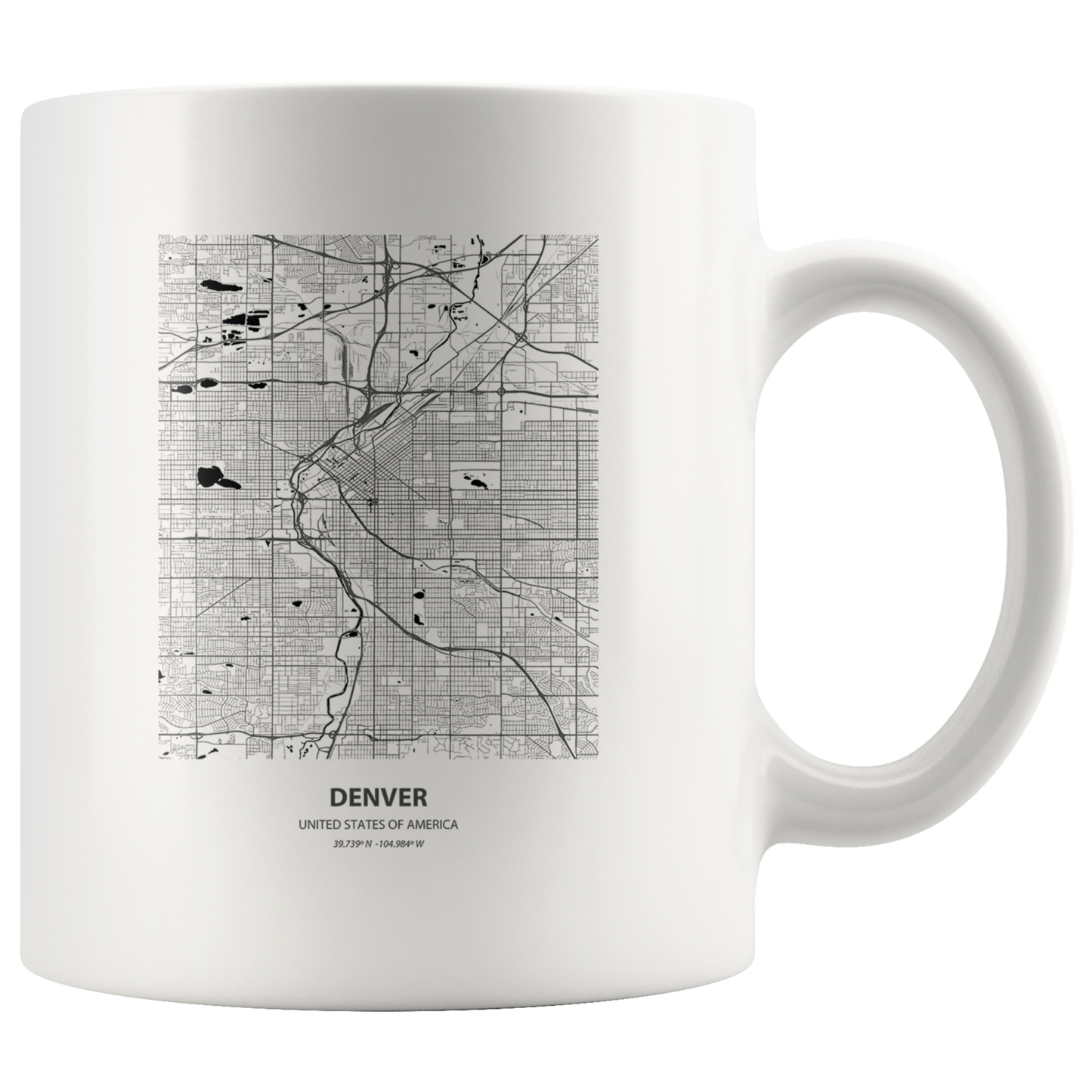 Moving to Denver Gifts, Colorado Moving Away Coffee Mug, Two Tone Accent Cup, Birthday Gift for Men and Women