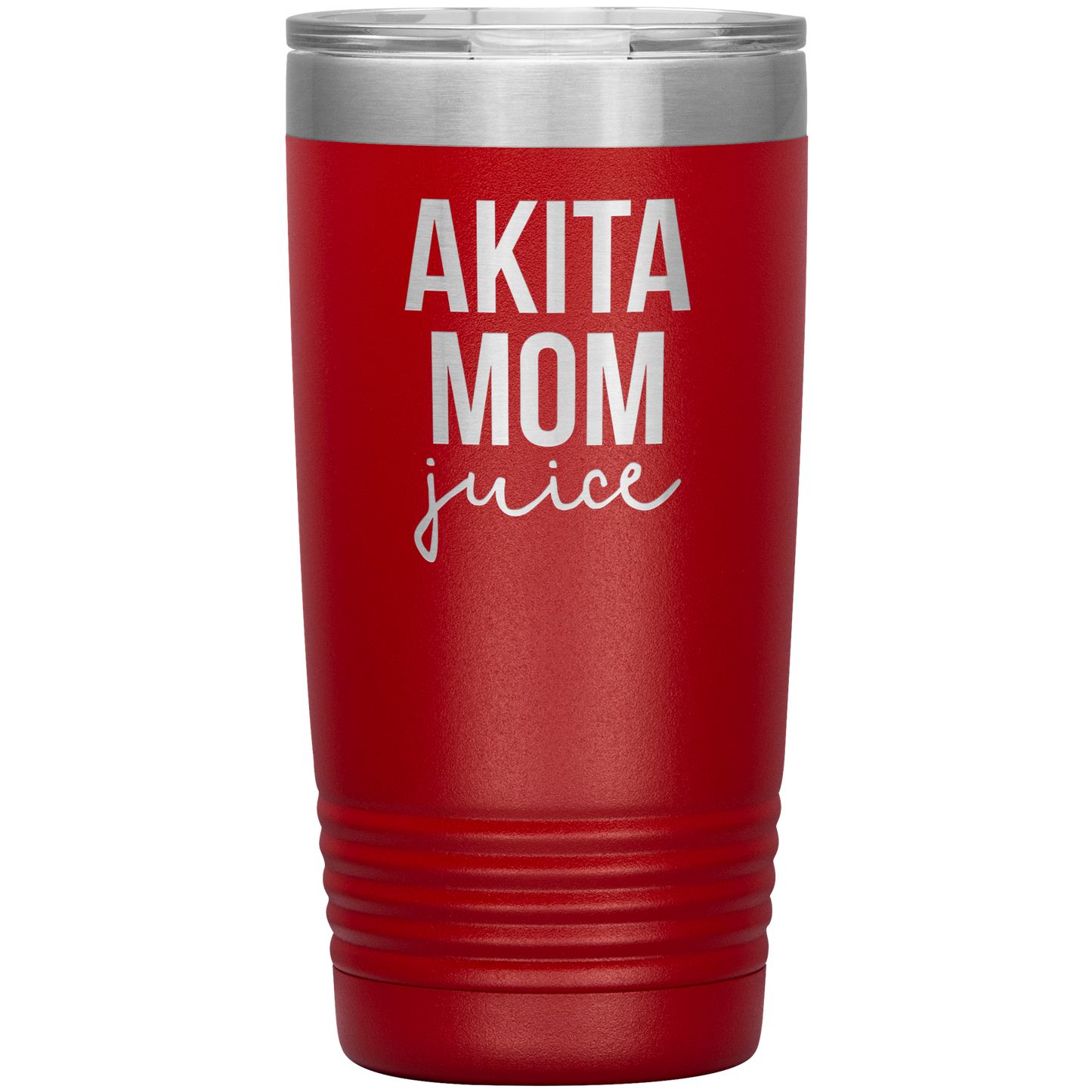 Akita Mom Tumbler, Funny Travel Coffee Mug, Birthday Gifts for Men and Women