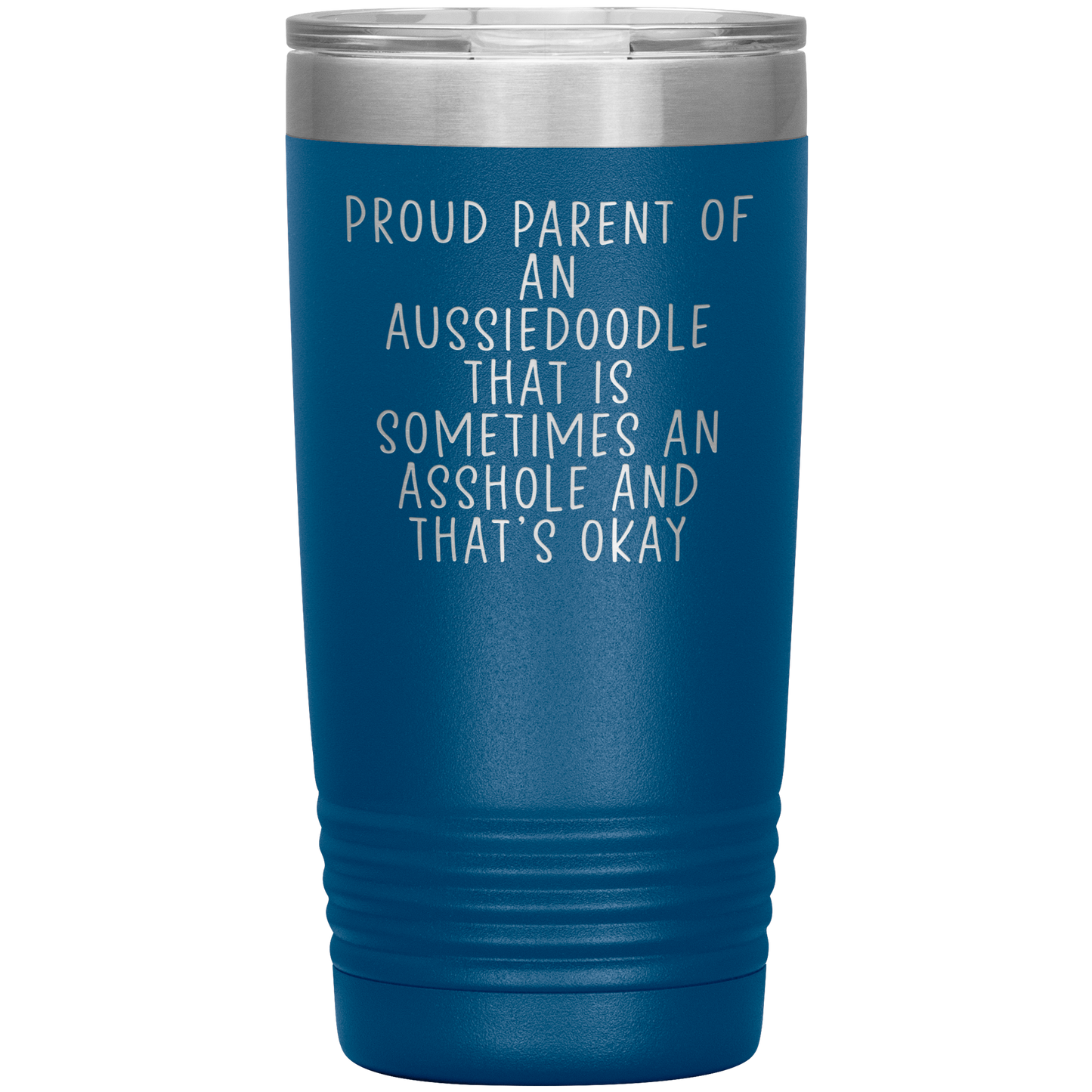 Aussiedoodle Tumbler, Aussiedoodle Dad Gifts, Aussiedoodle Mom Coffee Mug, Birthday Gifts for Men and Women