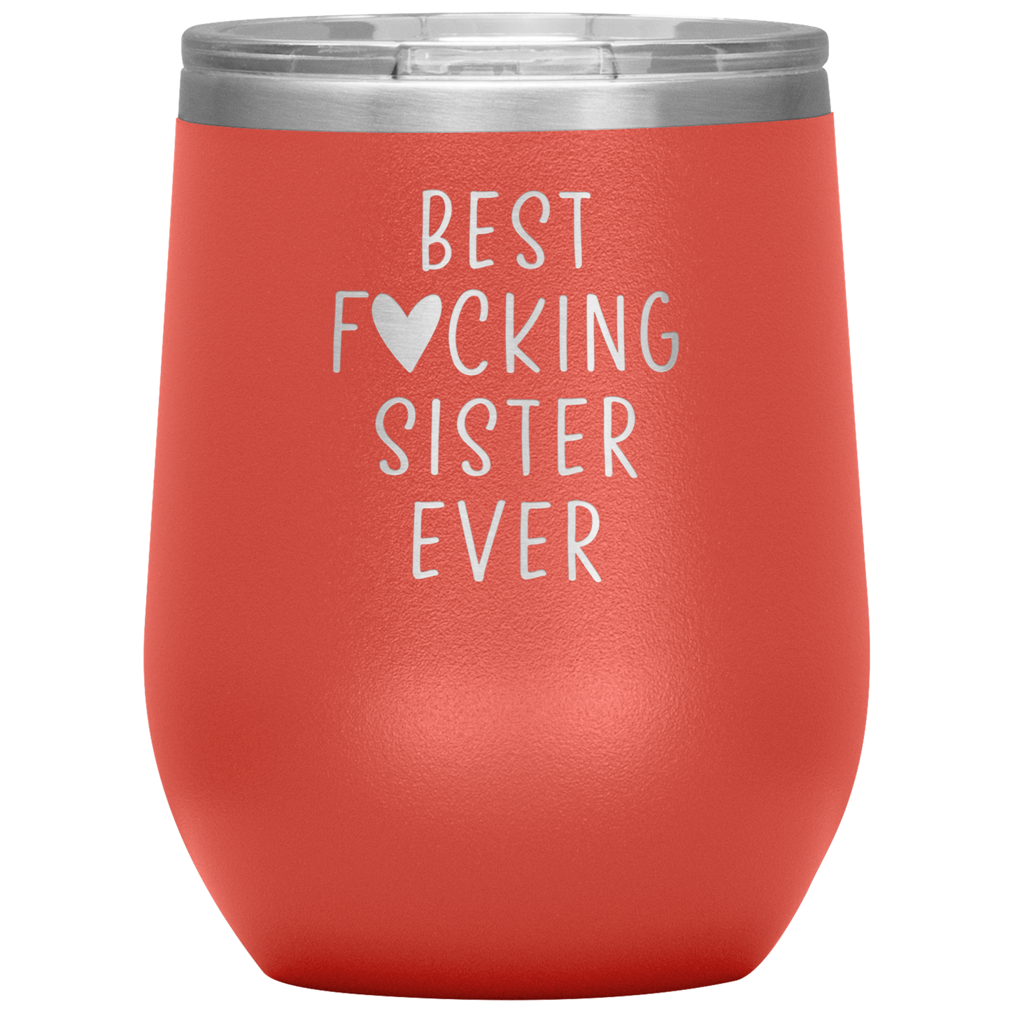 Sister Tumbler, Sister Gifts, Travel Wine Cup, Birthday Gifts for Men and Women