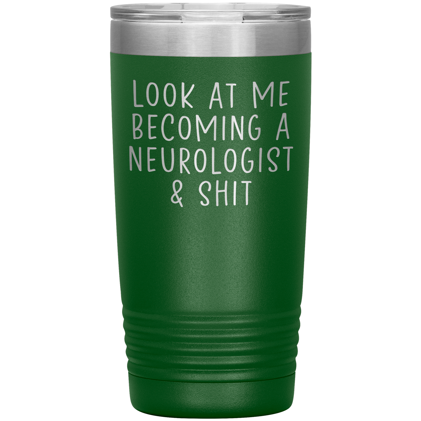 Neurólogo Tumbler, Regalos neurólogos, Taza de Café de Viaje, Regalos de Cumpleaños para Hombres y Mujeres