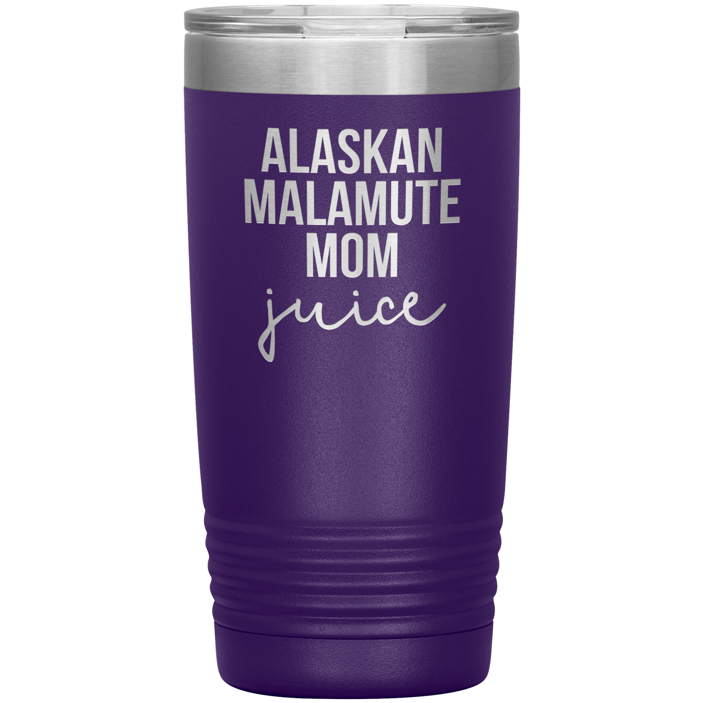 Alaskan Malamute Mom Tumbler, Funny Travel Coffee Mug, Birthday Gifts for Men and Women