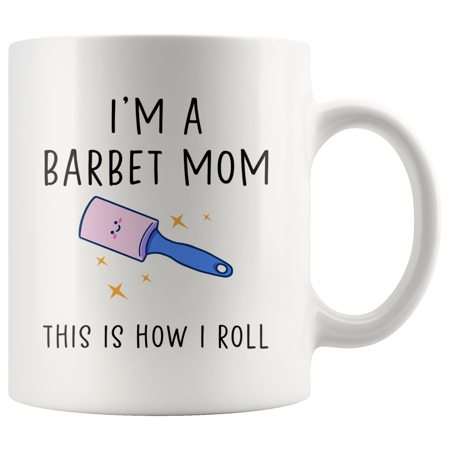 Barbet Mom Gifts, Coffee Mug, Two Tone Accent Cup, Birthday Gift for Men and Women