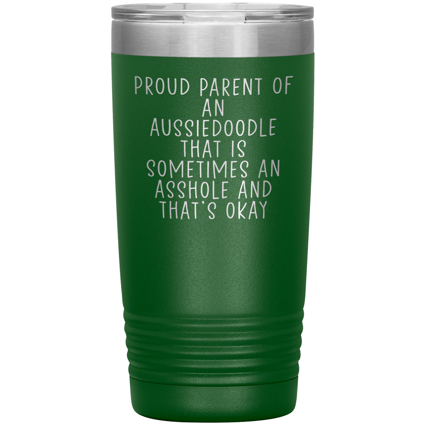 Aussiedoodle Tumbler, Aussiedoodle Dad Gifts, Aussiedoodle Mom Coffee Mug, Birthday Gifts for Men and Women