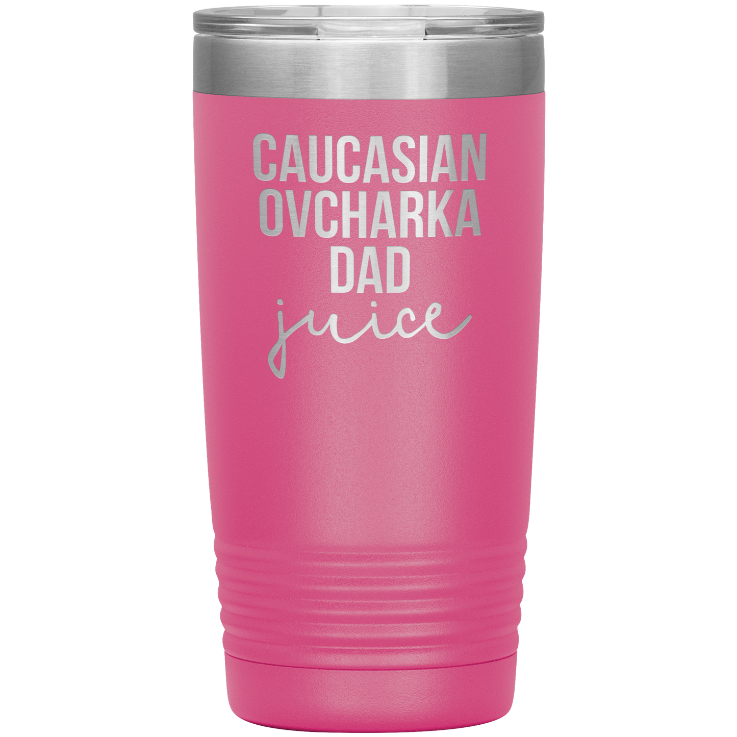 Caucasian Ovcharka Dad Tumbler, Caucasian Ovcharka Dad Gifts, Travel Coffee Mug, Birthday Gifts for Men and Women