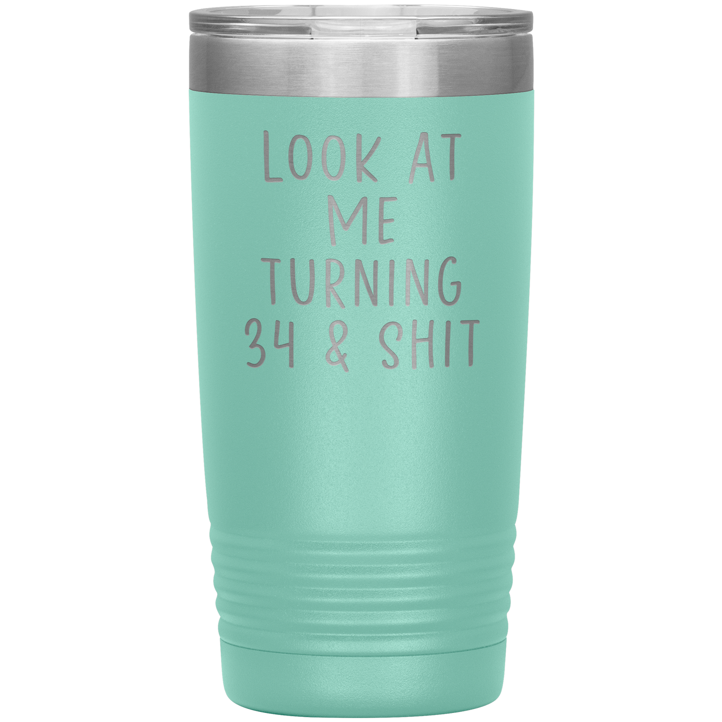 34 Compleanno Tumbler, 34 Compleanno Regali, Travel Coffee Mug, Regali di compleanno per Uomini e Donne