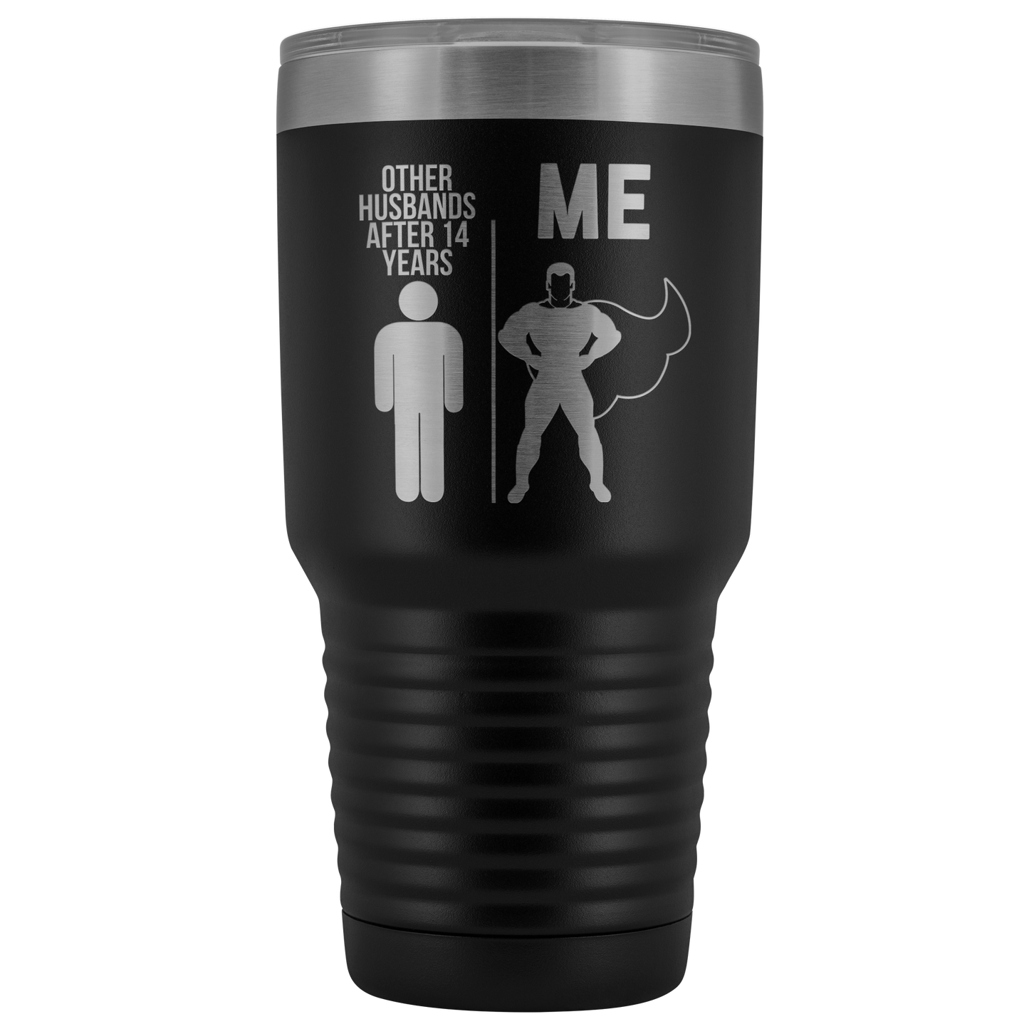 Cadeaux du 14e anniversaire pour les hommes, cadeaux du 14e anniversaire pour lui, cadeaux du 14e anniversaire pour le mari, Tumbler Mug