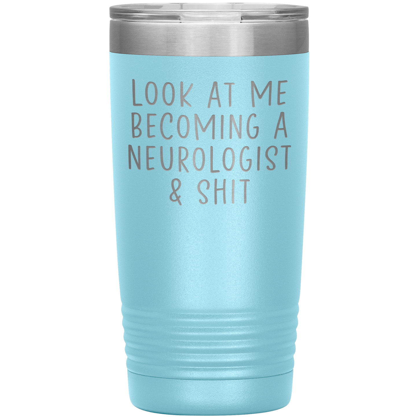 Neurólogo Tumbler, Regalos neurólogos, Taza de Café de Viaje, Regalos de Cumpleaños para Hombres y Mujeres