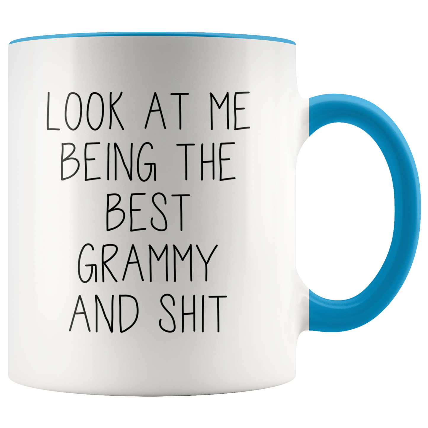 Grammy Trump Gifts, Grammy Coffee Mug, Two Tone Accent Cup, Birthday Gift for Men and Women