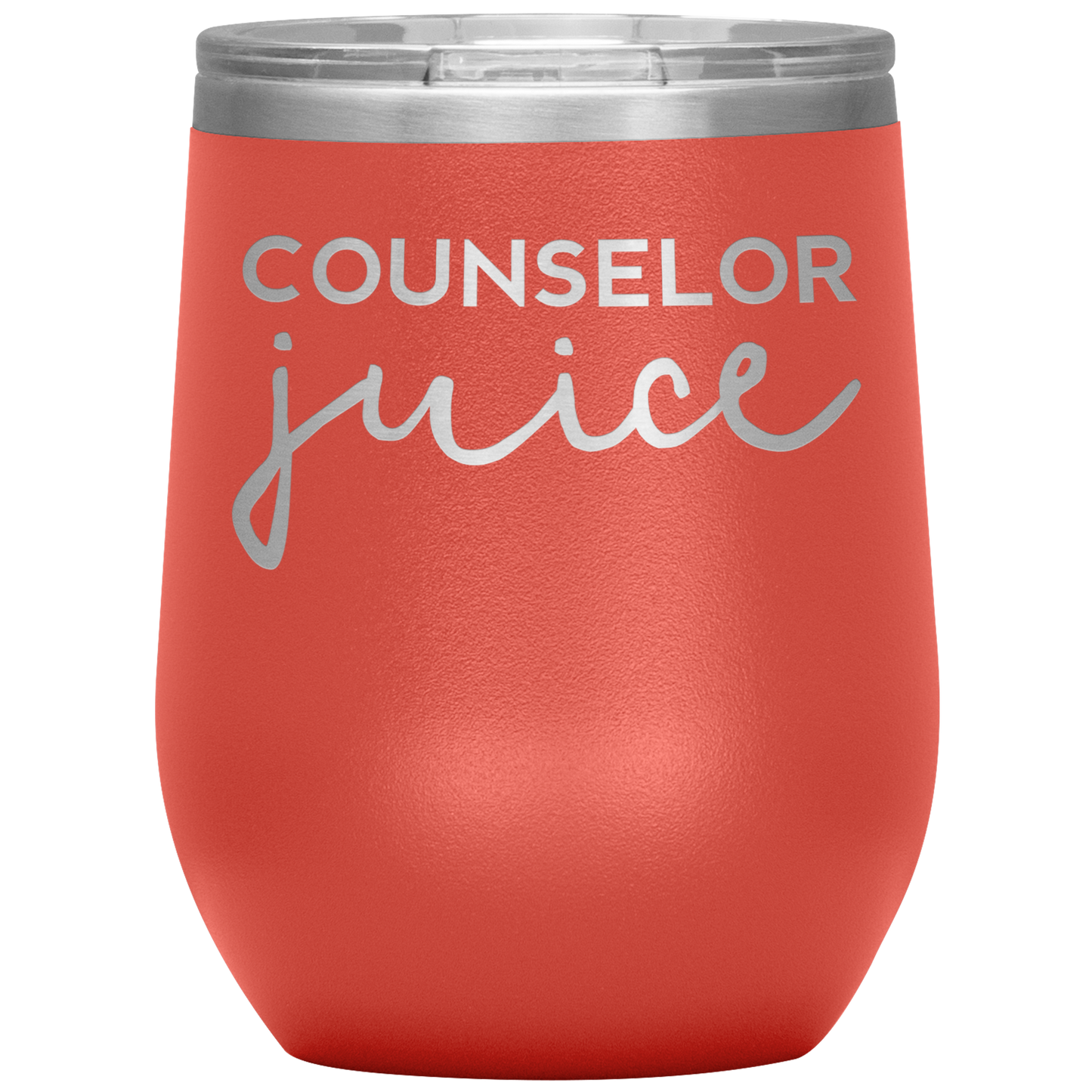 Counselor Wine Tumbler, Counselor Gifts, Travel Wine Cup, Birthday Gifts for Men and Women