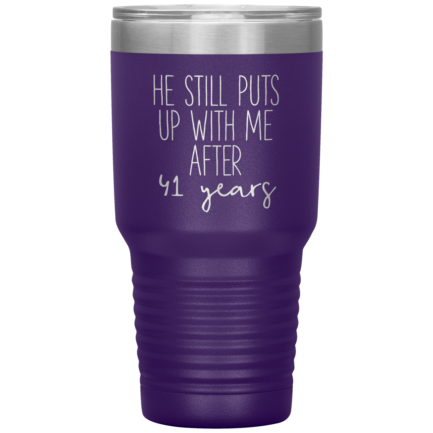 41st Anniversary Gifts, Coffee Mug, Tumbler, Birthday Gifts for Men and Women