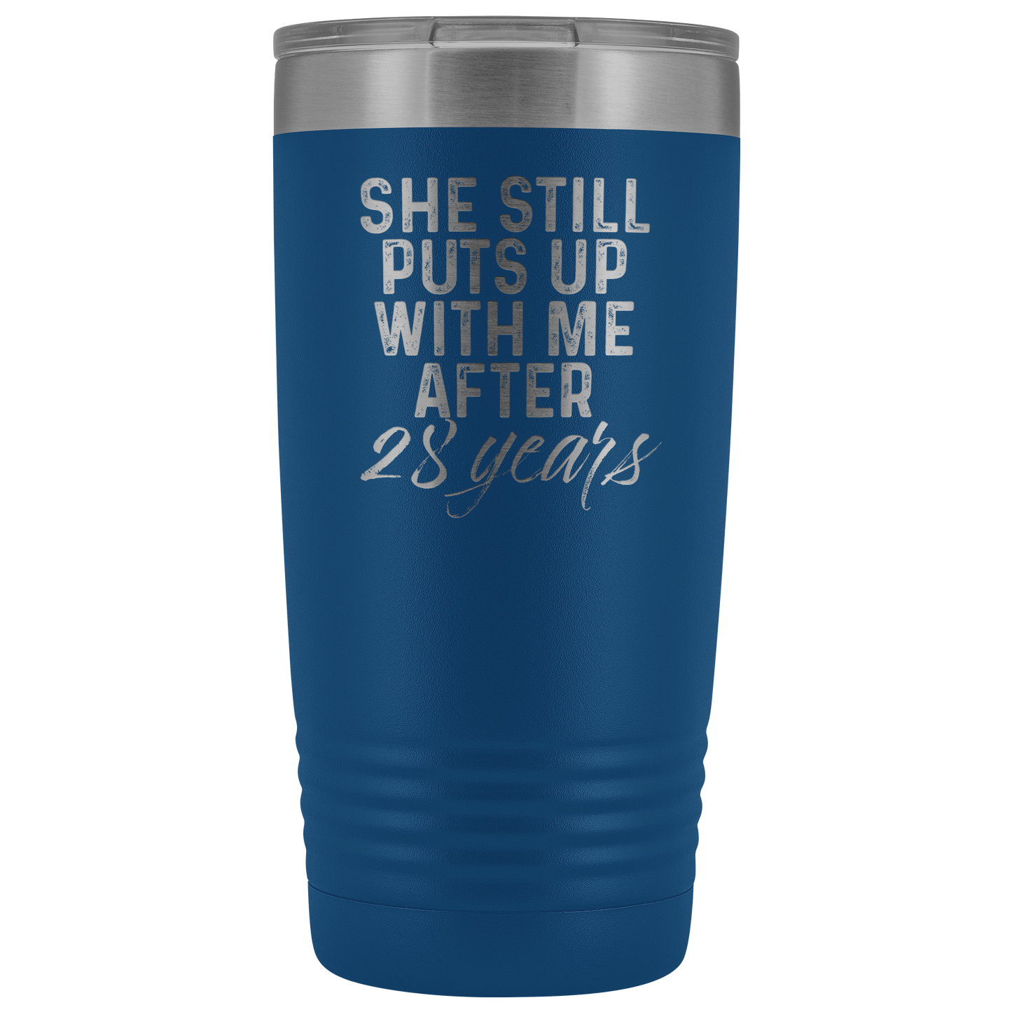 28 Anniversario Regalo 28 Anno Wedding Anniversary Coffee Mug Funny Marito Tumbler Regali per Him Anniversary for Men Cup